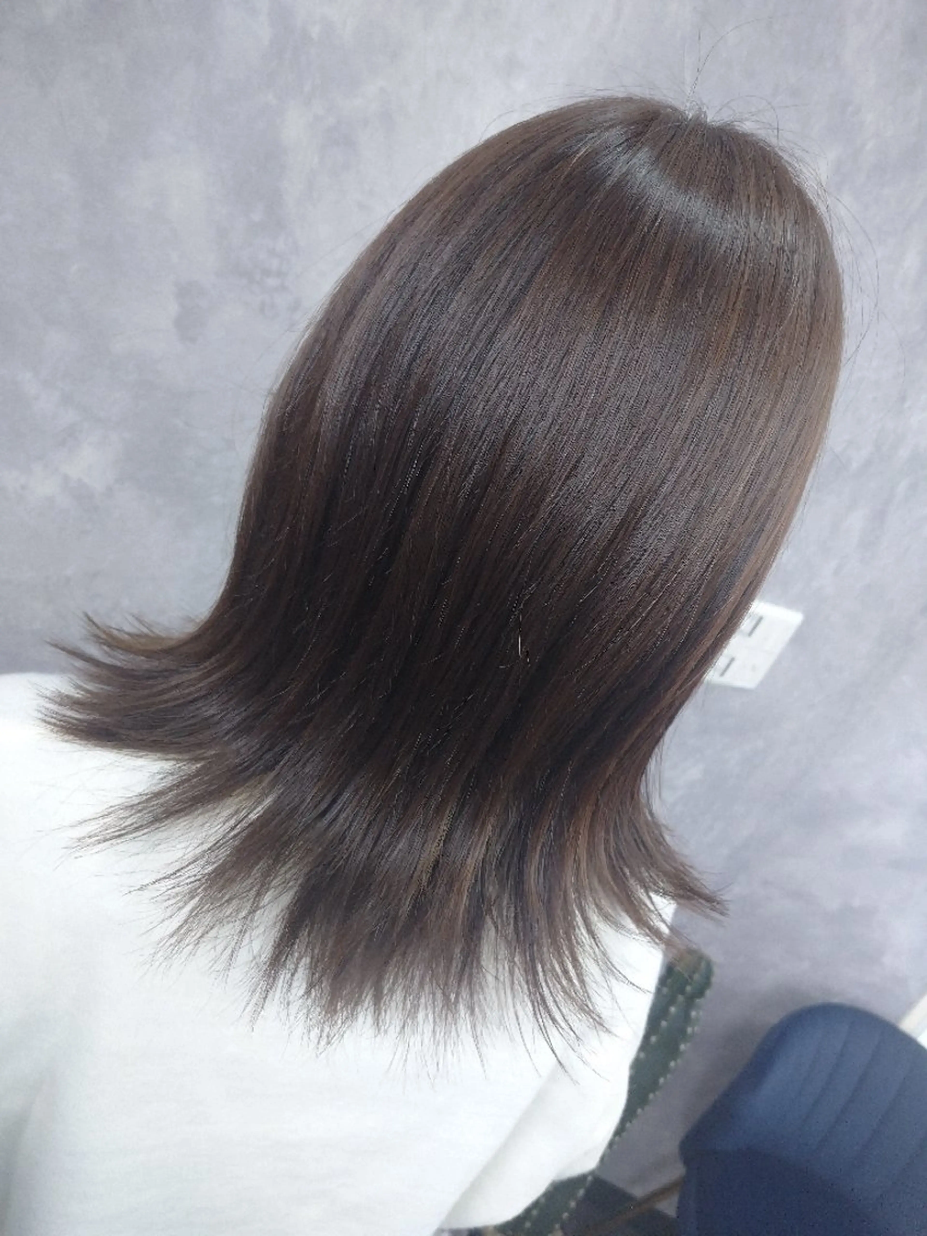 セミロング カット ヘアカラー アンティア小作所属・AN'TIA小作 noiのヘアスタイル