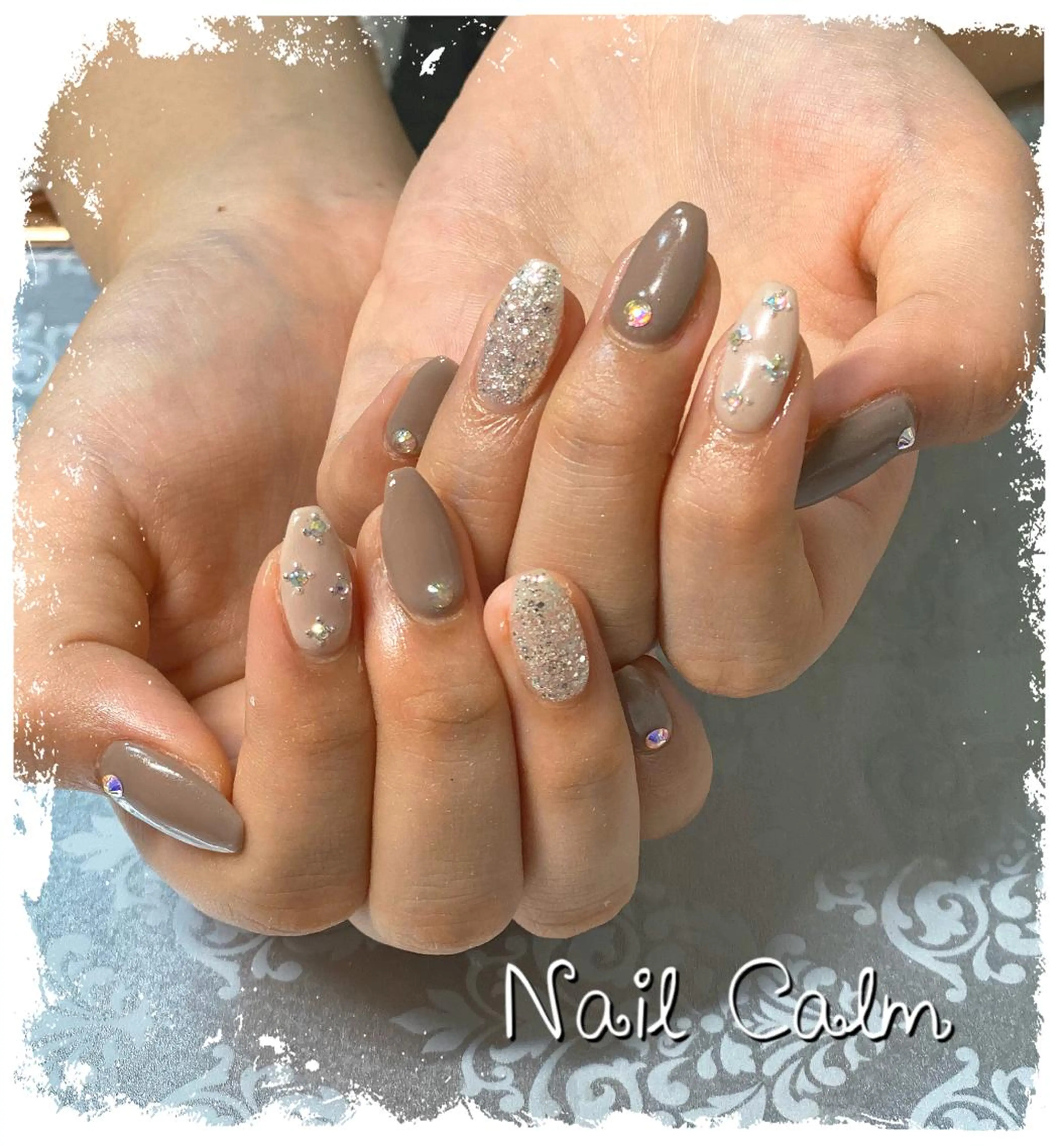 ネイル シンプルネイル ハンドネイル Nail Calm所属・プライベートサロン Calmのネイルデザイン