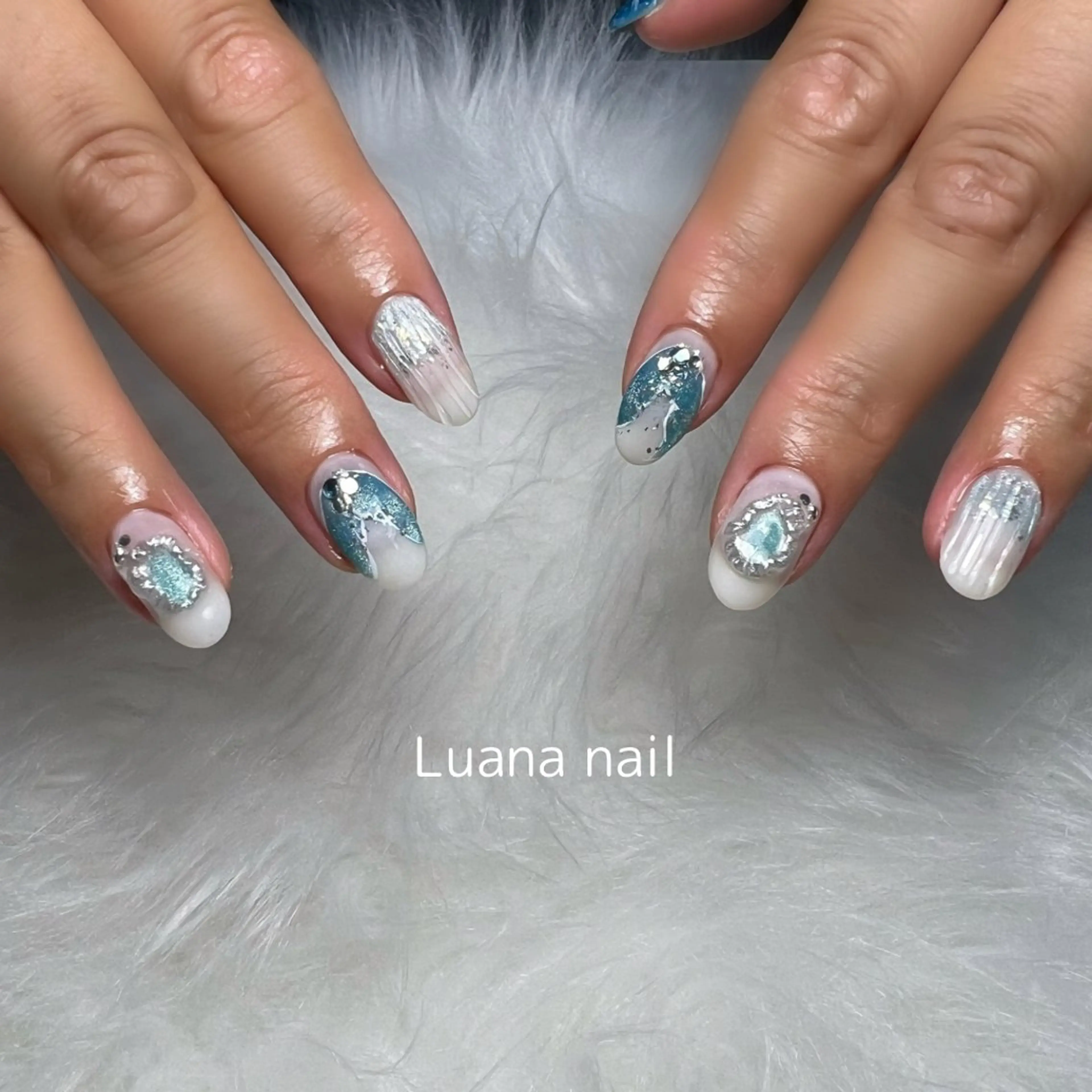 ネイル フットネイル 持ち込み Luana nailのネイルデザイン