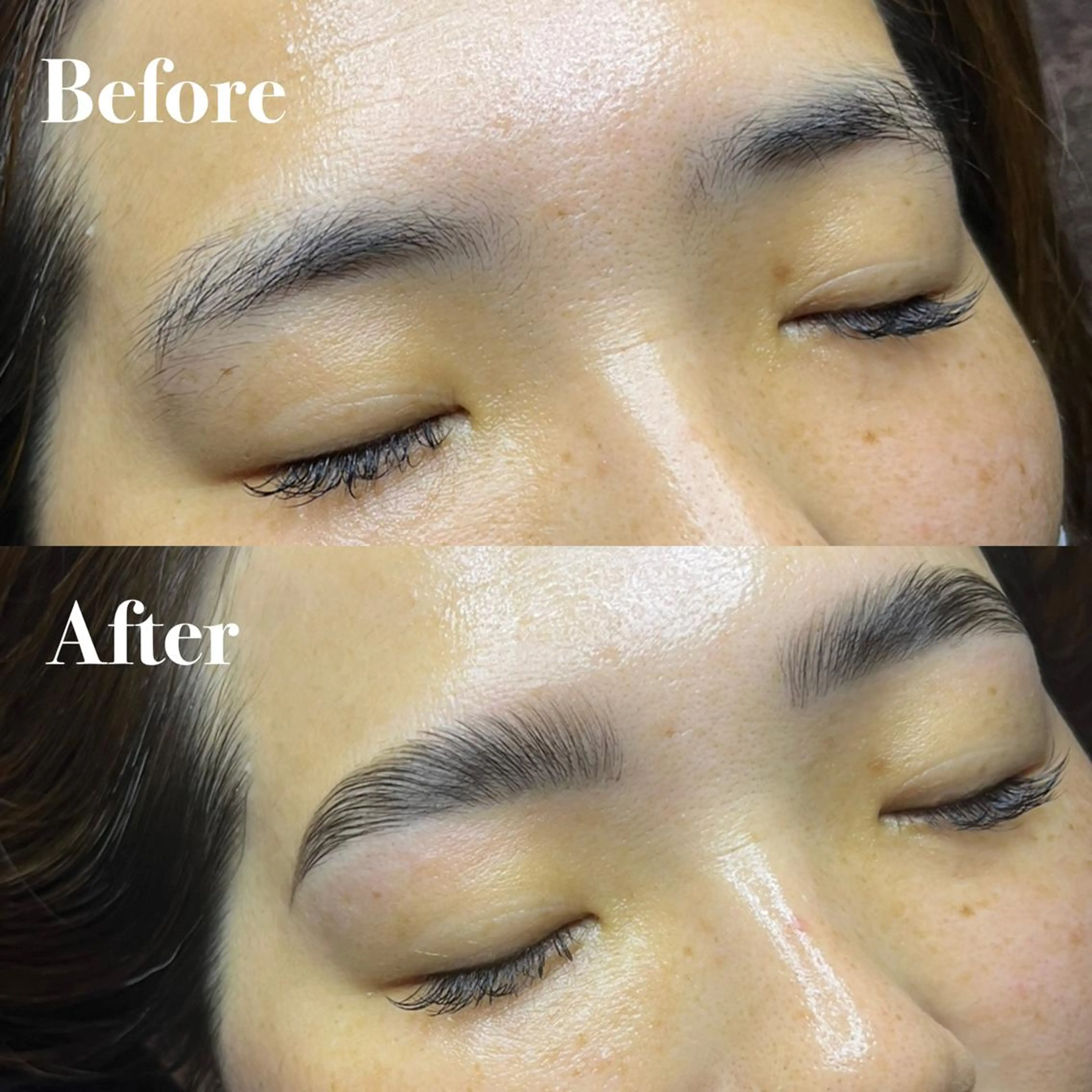 アイブロウ ハリウッドブロウリフト 眉毛と韓国肌質改善 サロン　和泉府中のエステ・リラクイメージ