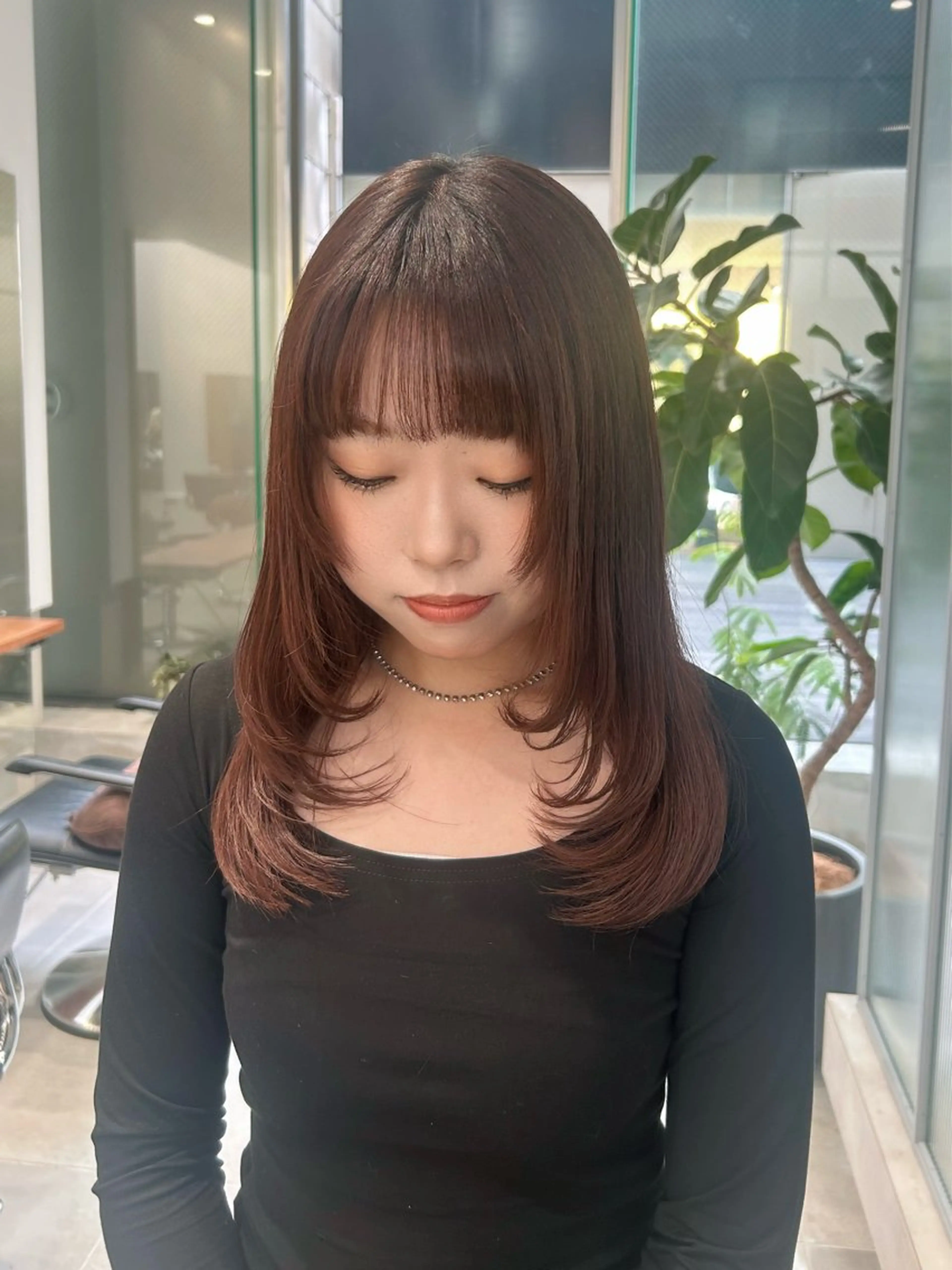 ロング 透明感ハイトーン/ まつ毛パーマ/セイナのマツエク・マツパデザイン