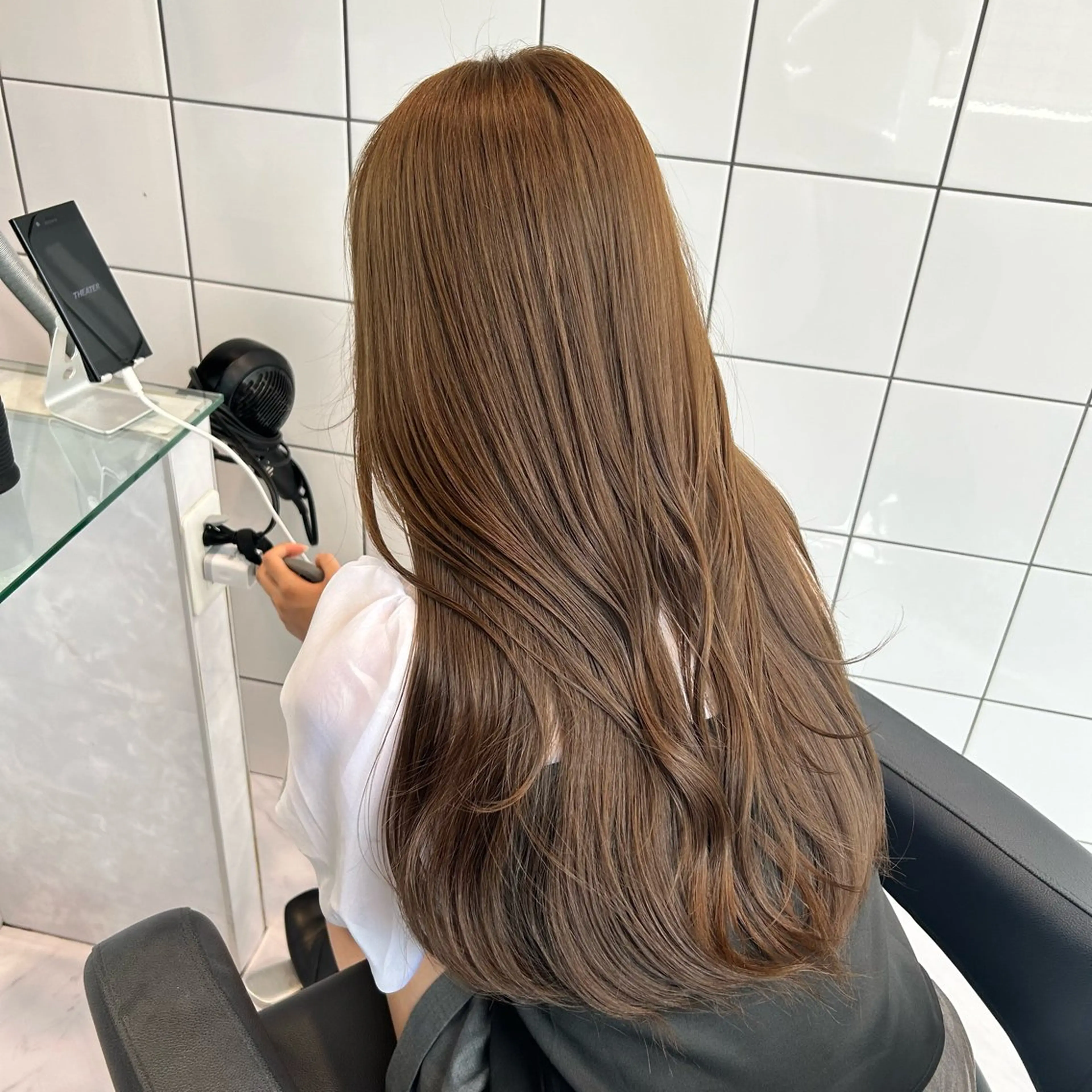 ロング カラー 表参道/透明感カラー /暗髪/ジュキヤのヘアスタイル