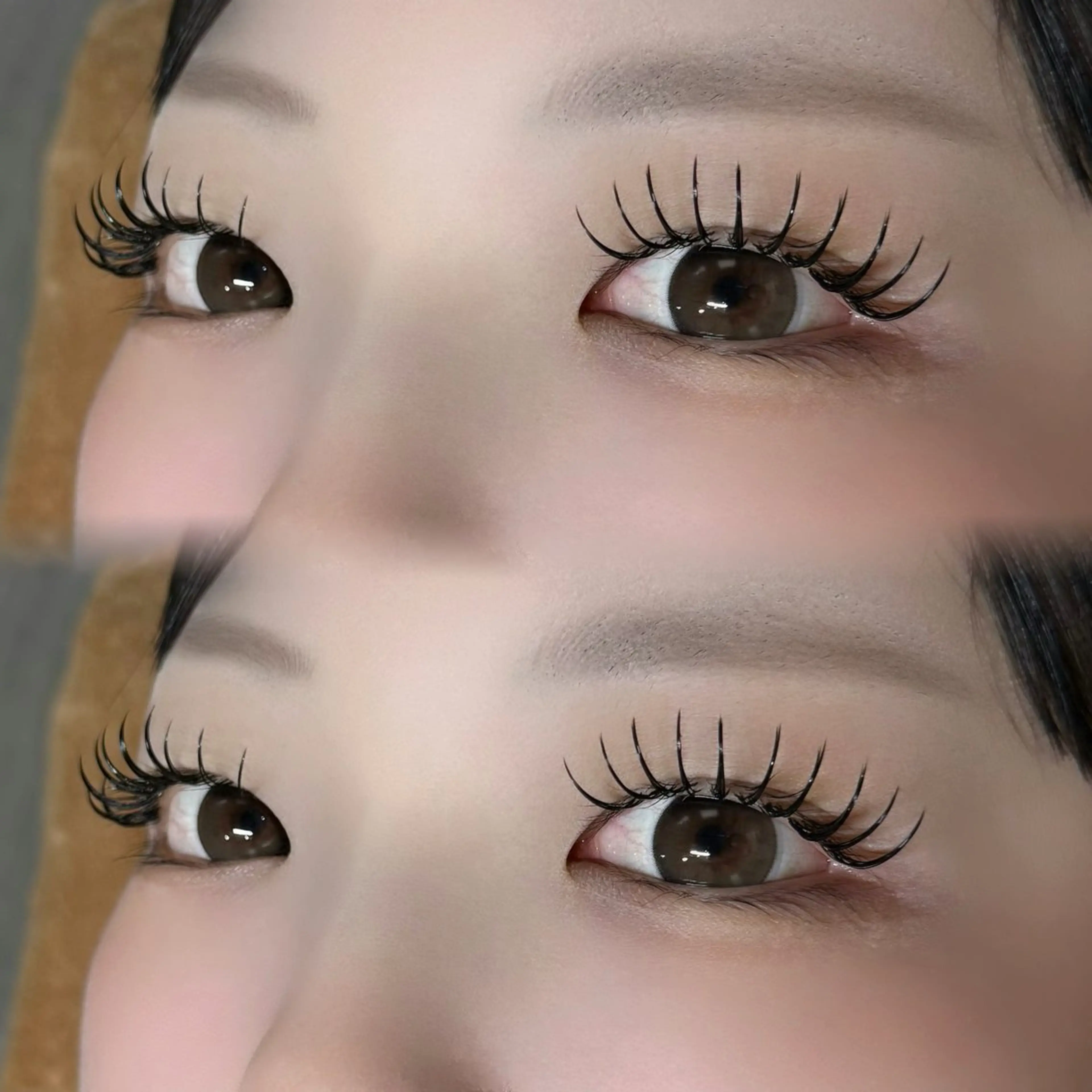 マツエク・マツパ フラットラッシュ Lunella RENAのマツエク・マツパデザイン