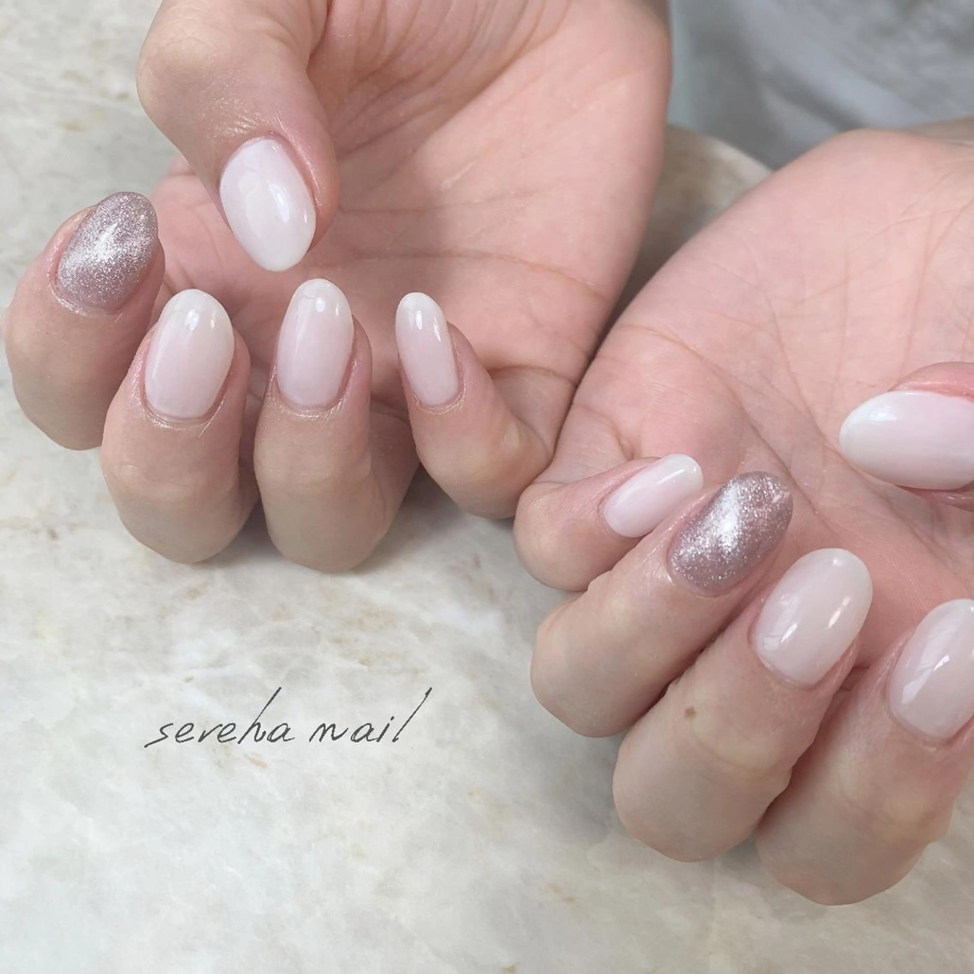 ネイル ワンカラーネイル sereha nailのネイルデザイン