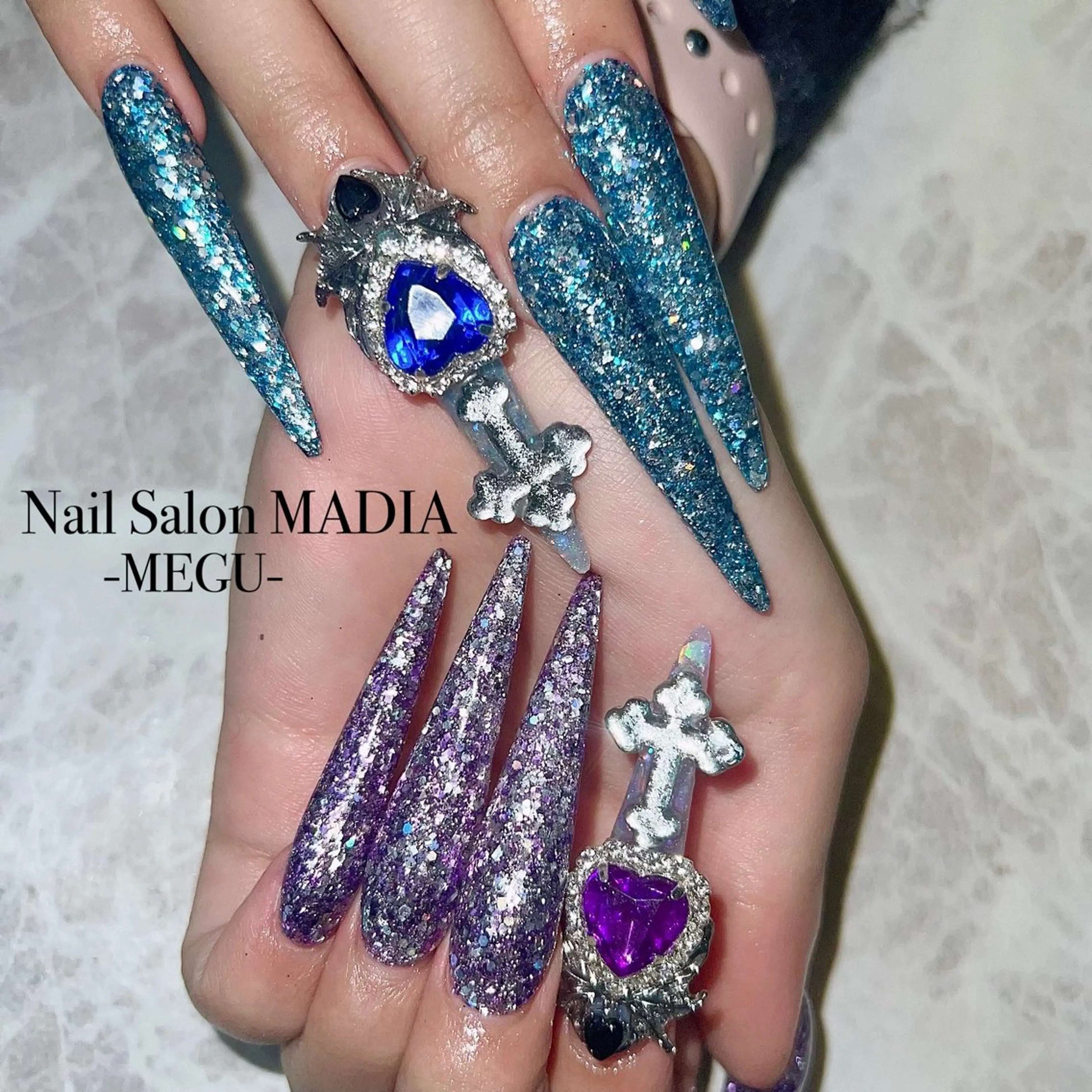 ネイル MADIA藤沢所属・MADIA MEGUのネイルデザイン