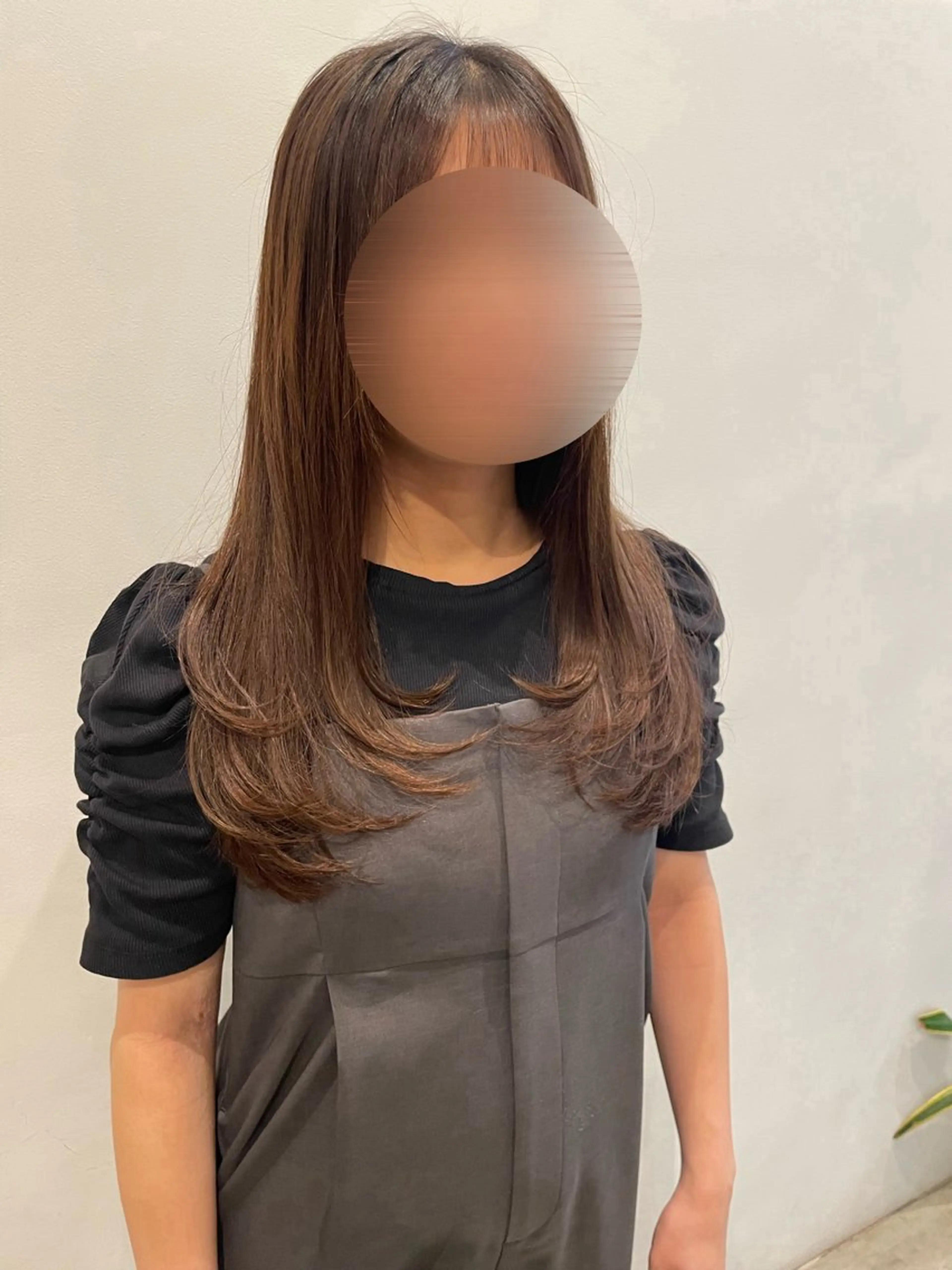 ロング レイヤーカット ロング 似合わせカット‪// 鶴我万唯華のヘアスタイル