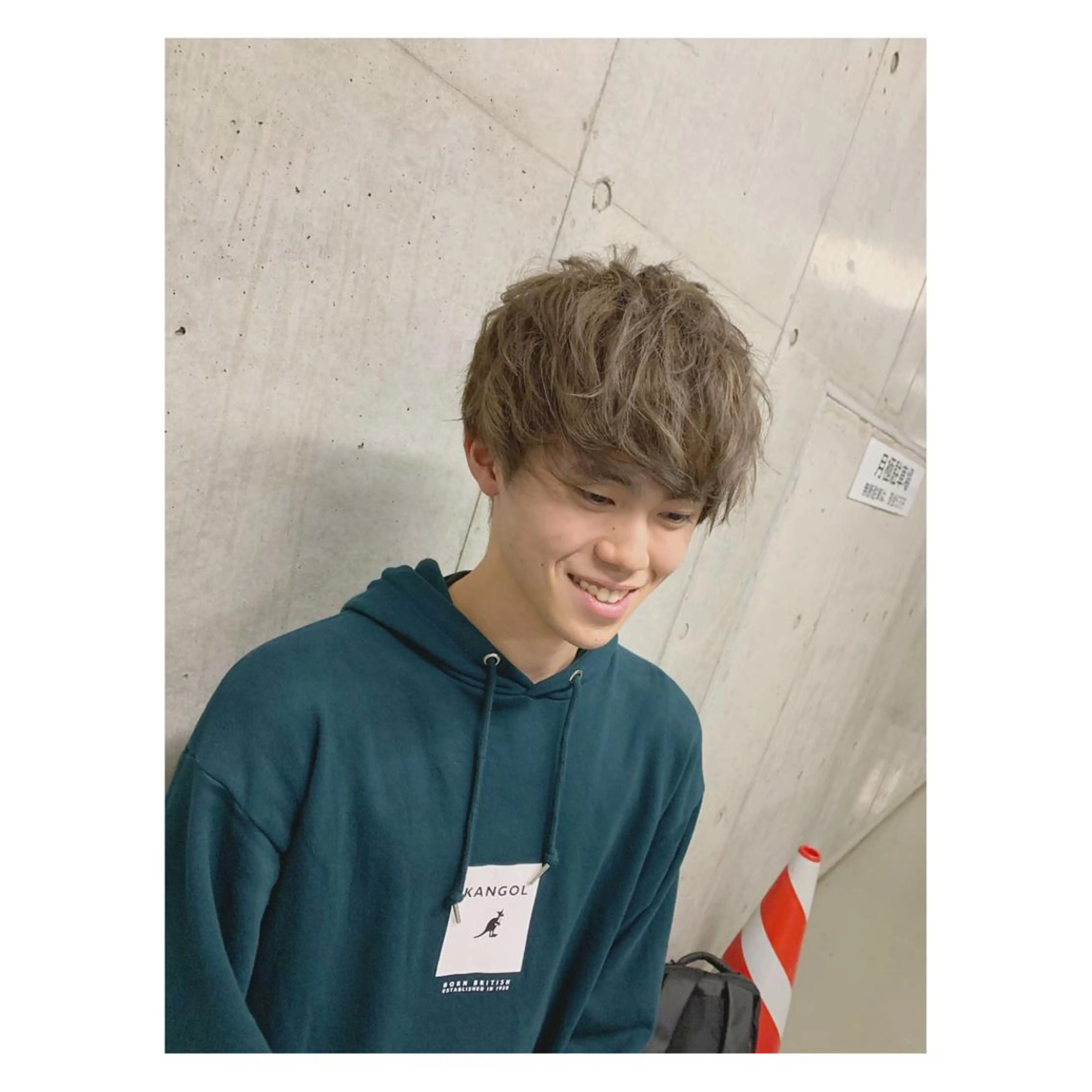 ショート カラー ヘアアレンジ メンズ ange☞ soutaのヘアスタイル