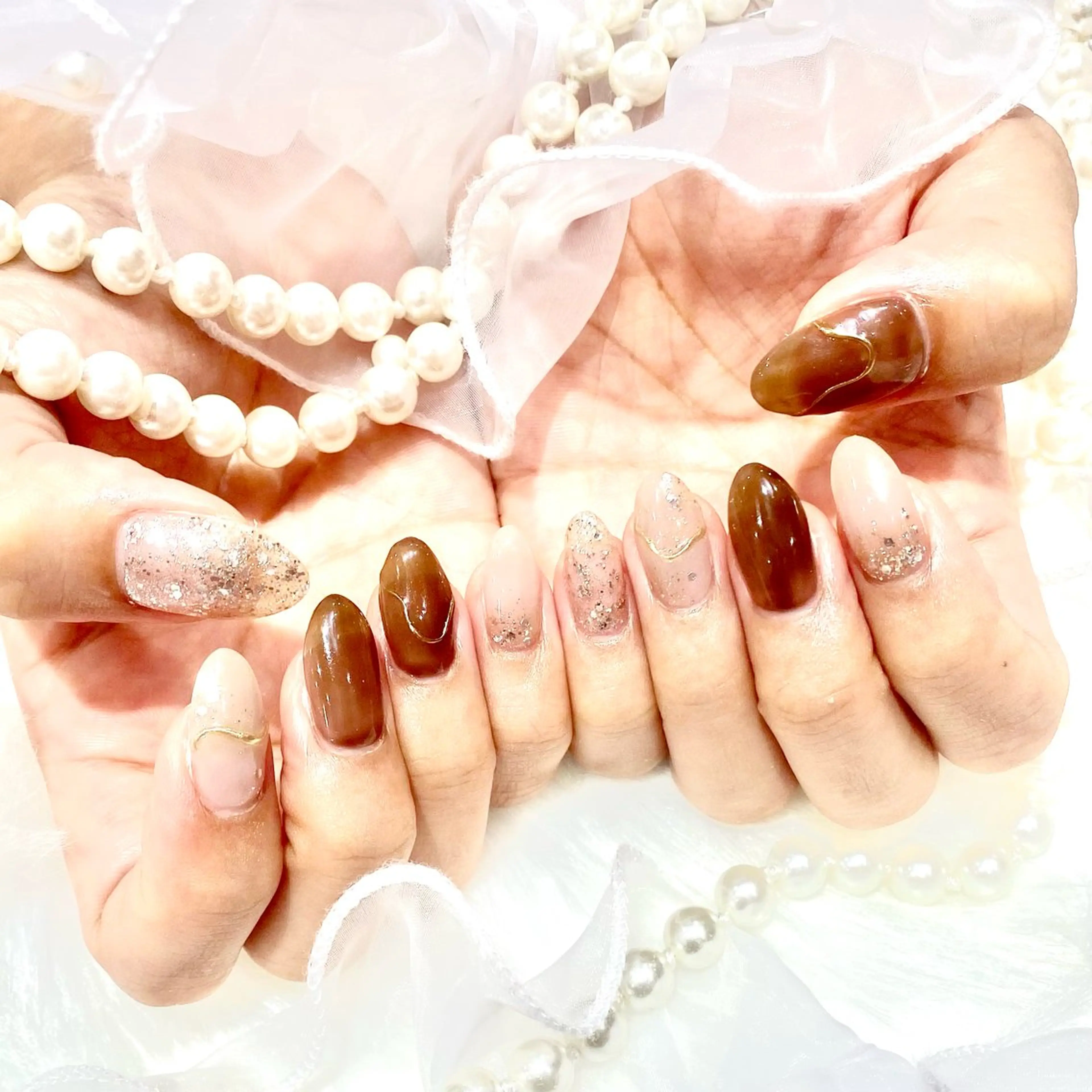 ネイル ハンドネイル WISTERIA azusaのネイルデザイン