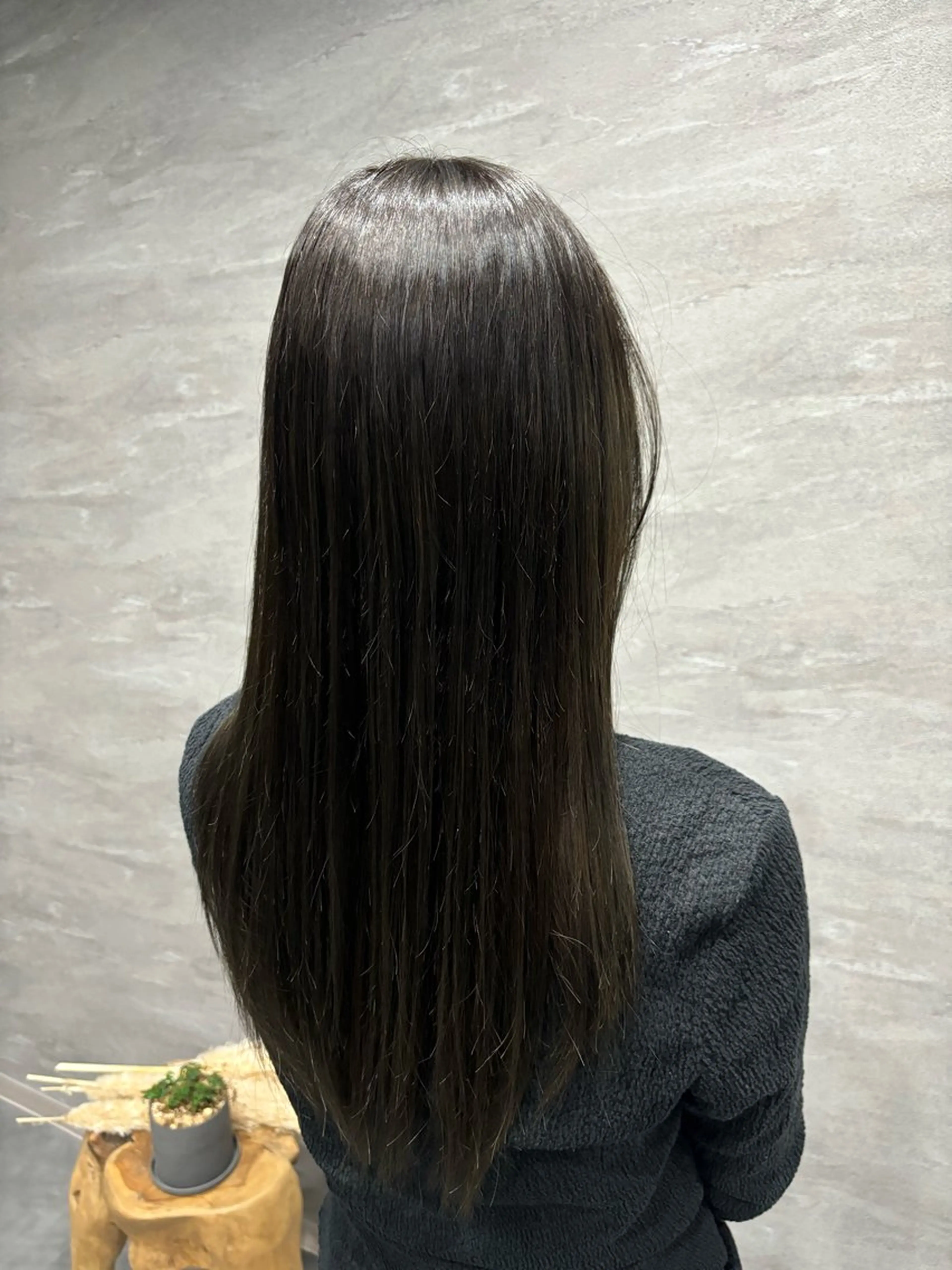 ロング カラー カット ヘアカラー トリートメント 永井大樹✨ 透明感カラー✨のヘアスタイル