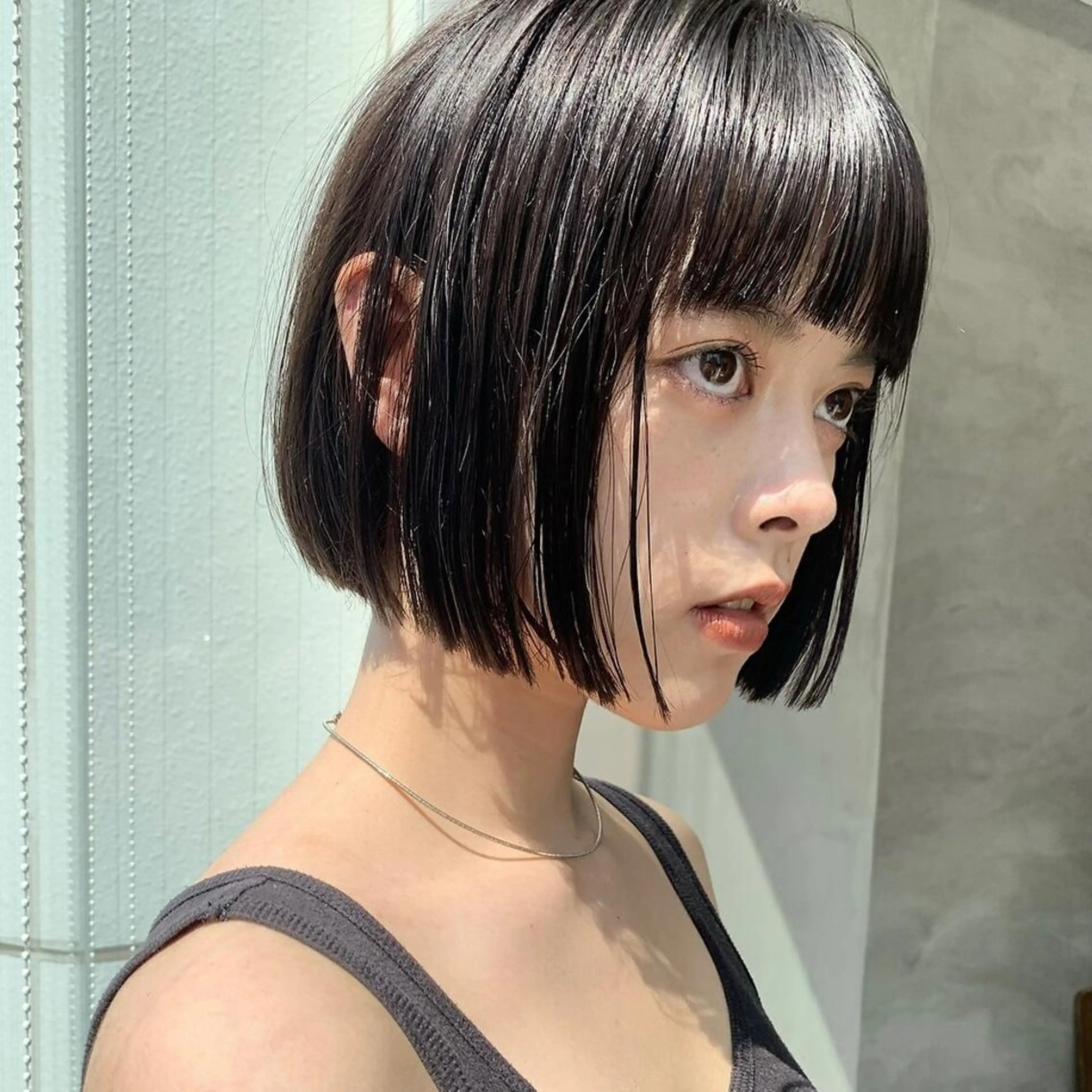 ショート カラー バレイヤージュ ブリーチ ケアブリーチ デザインカラー ダブルカラー yiye 青山所属・無料カットモデル募集 🌱ひょうがのヘアスタイル