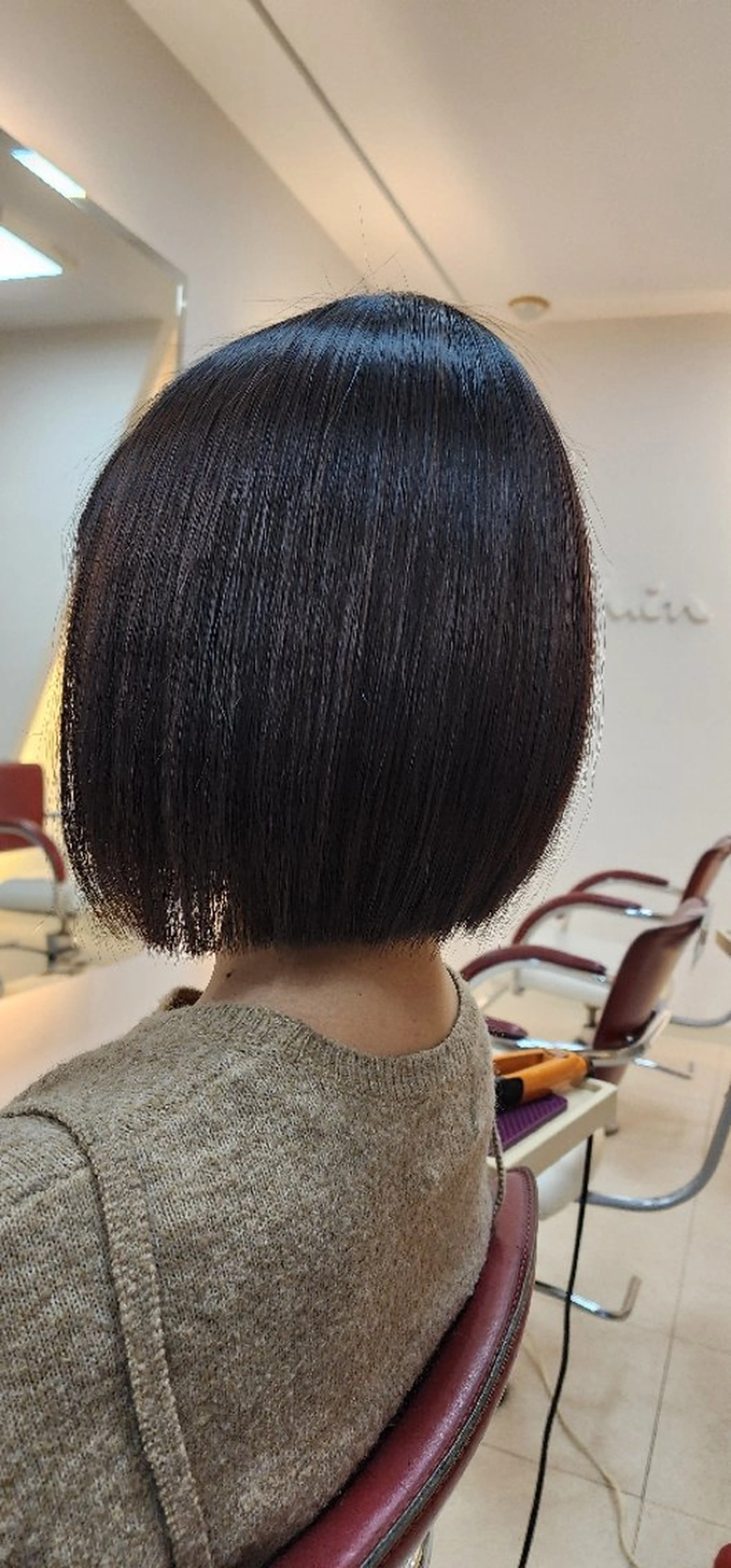 ミディアム パーマ hairmake Juinのヘアスタイル