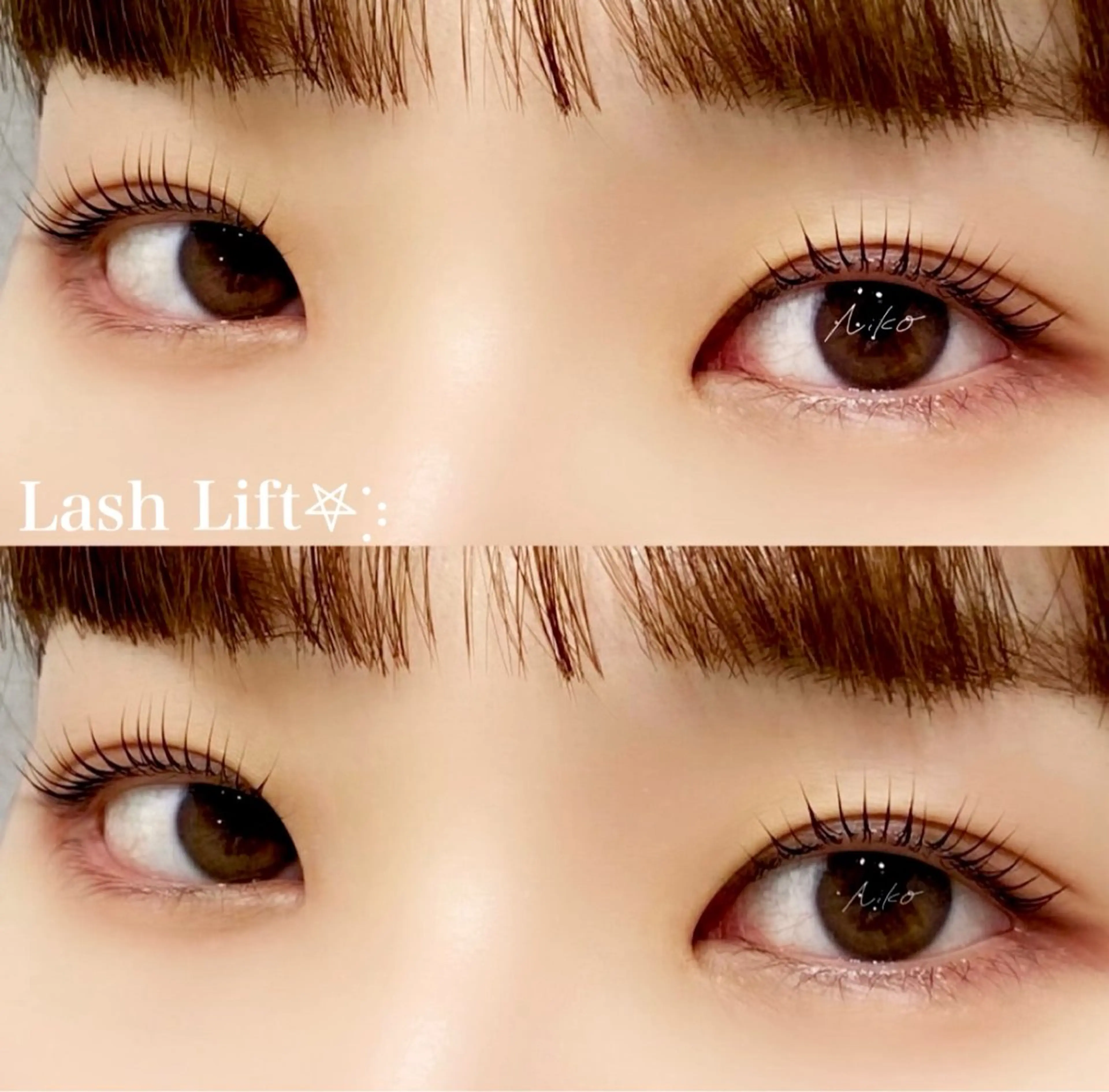 マツエク・マツパ Niko 天童店所属・【Niko】 Kokoa⟡.·*.のマツエク・マツパデザイン