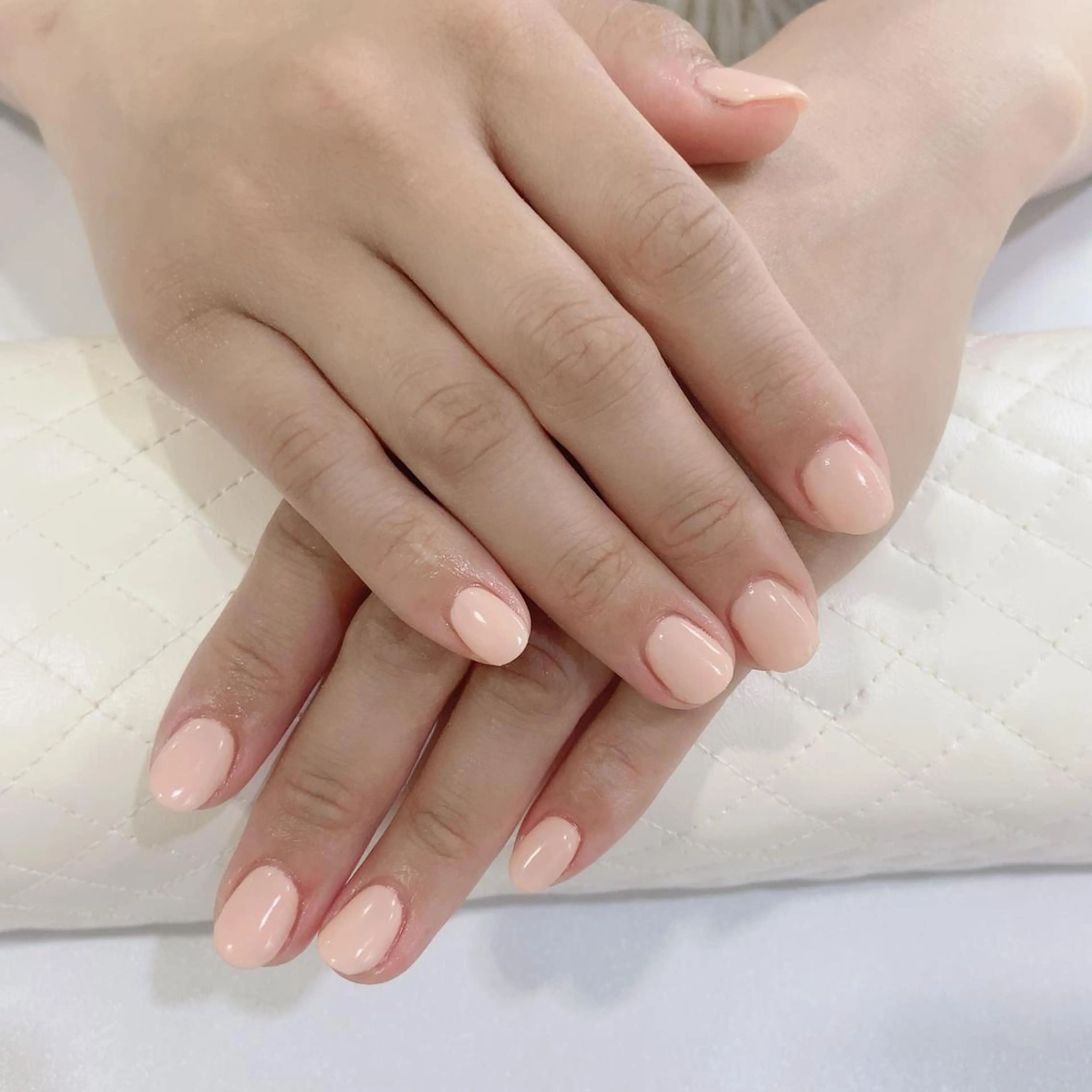 ネイル ピンク ピンクベージュ Nail salon suu所属・Nail salon suuのネイルデザイン