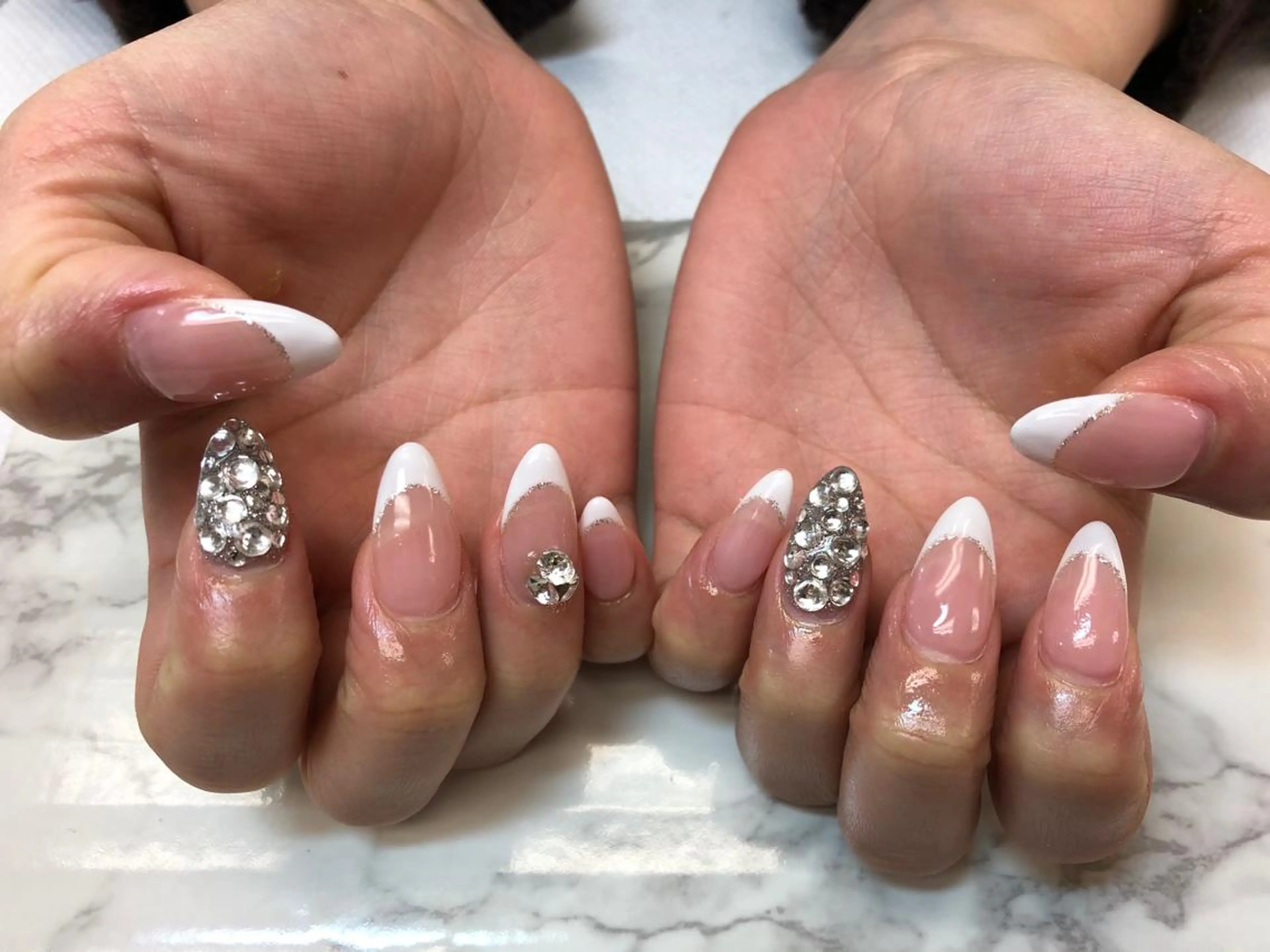 オフ有り❤️スカルプ　フレンチの写真