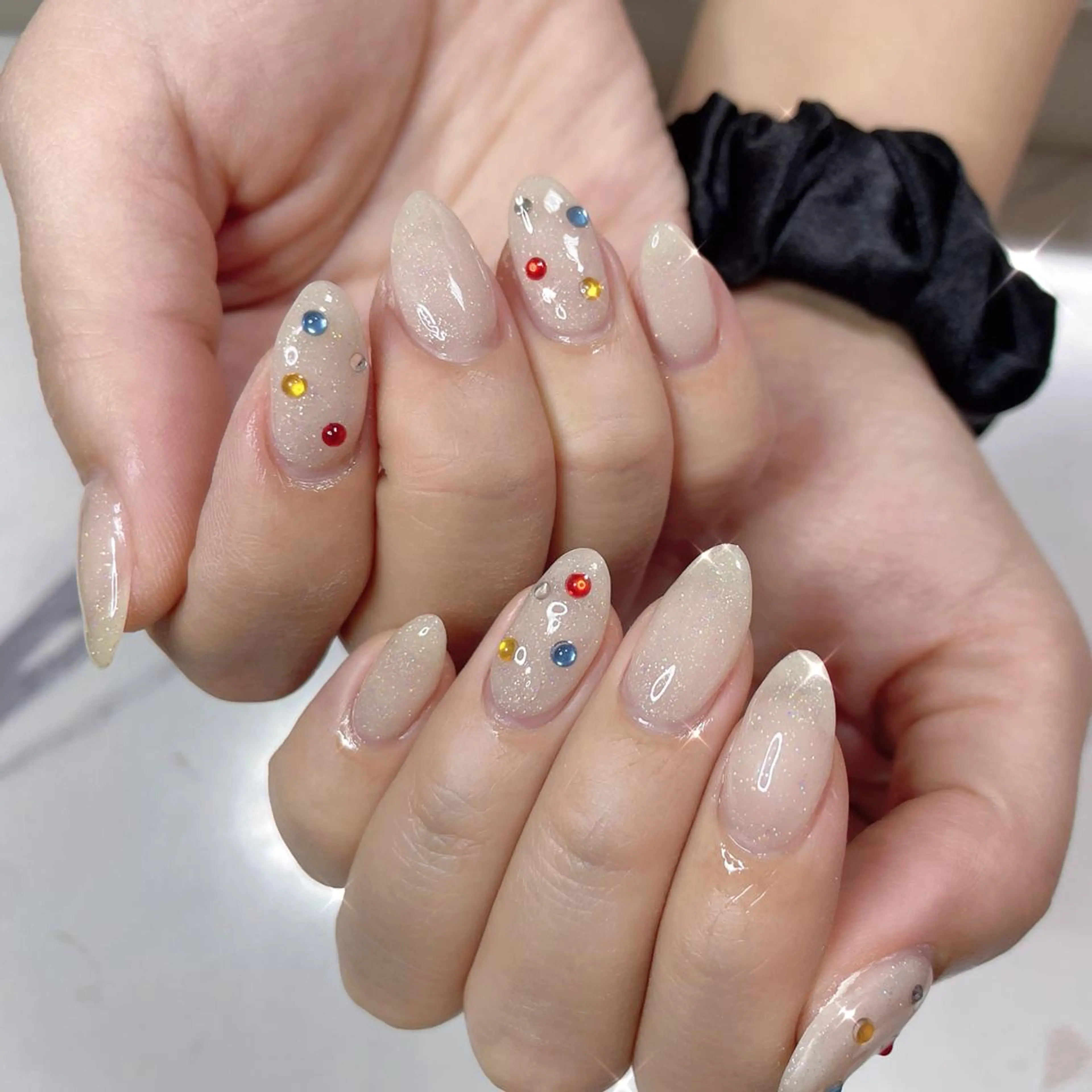 💕🍬💕 [初回ソフトジェルオフ無料.]［シンプル]定額ネイルデザイン🍀🍀🍀の写真