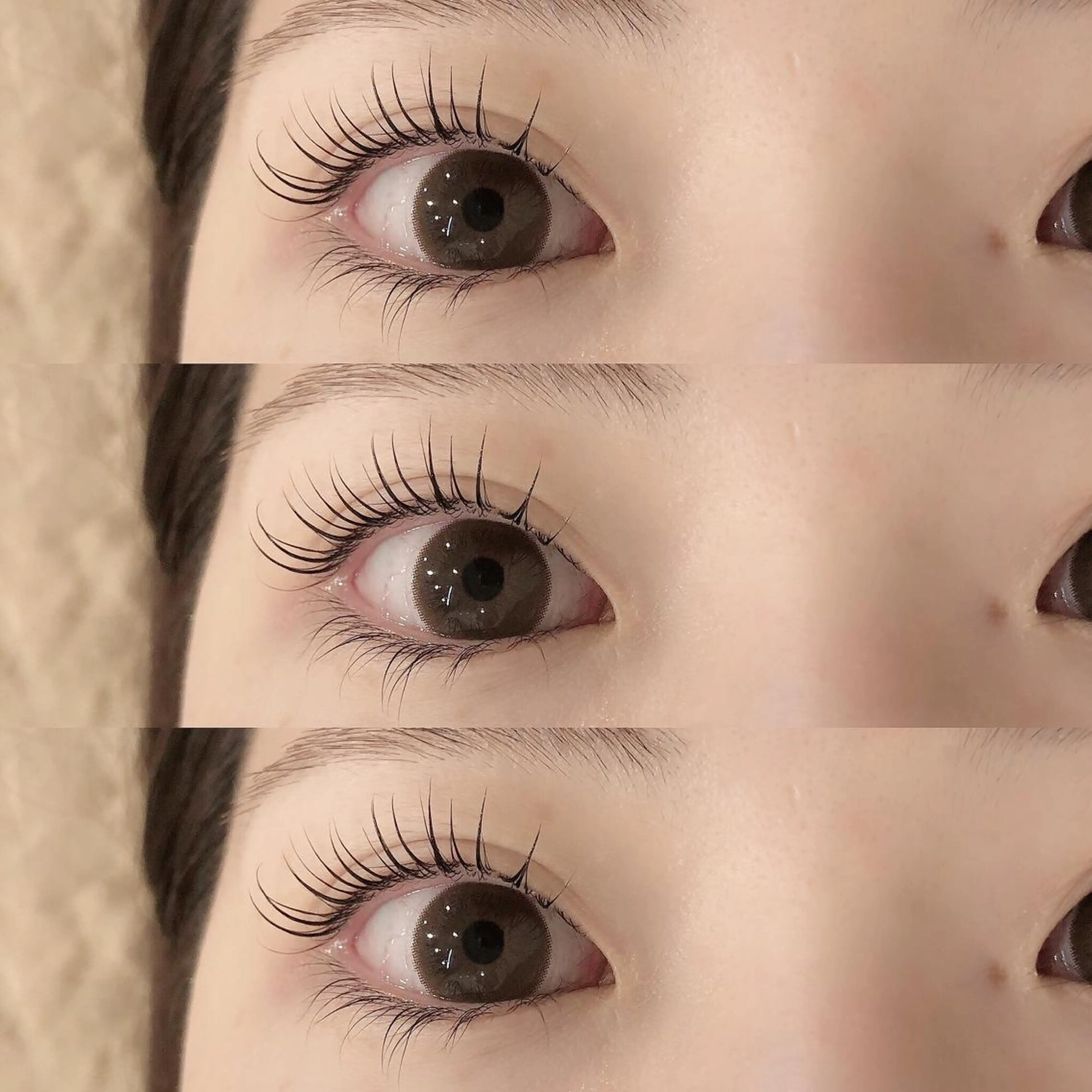 マツエク・マツパ パリジェンヌラッシュリフト まつげパーマ 下まつげエクステ 一重×まつ毛パーマ マツパ Riho/博多/ まつげパーマ/LEDのマツエク・マツパデザイン