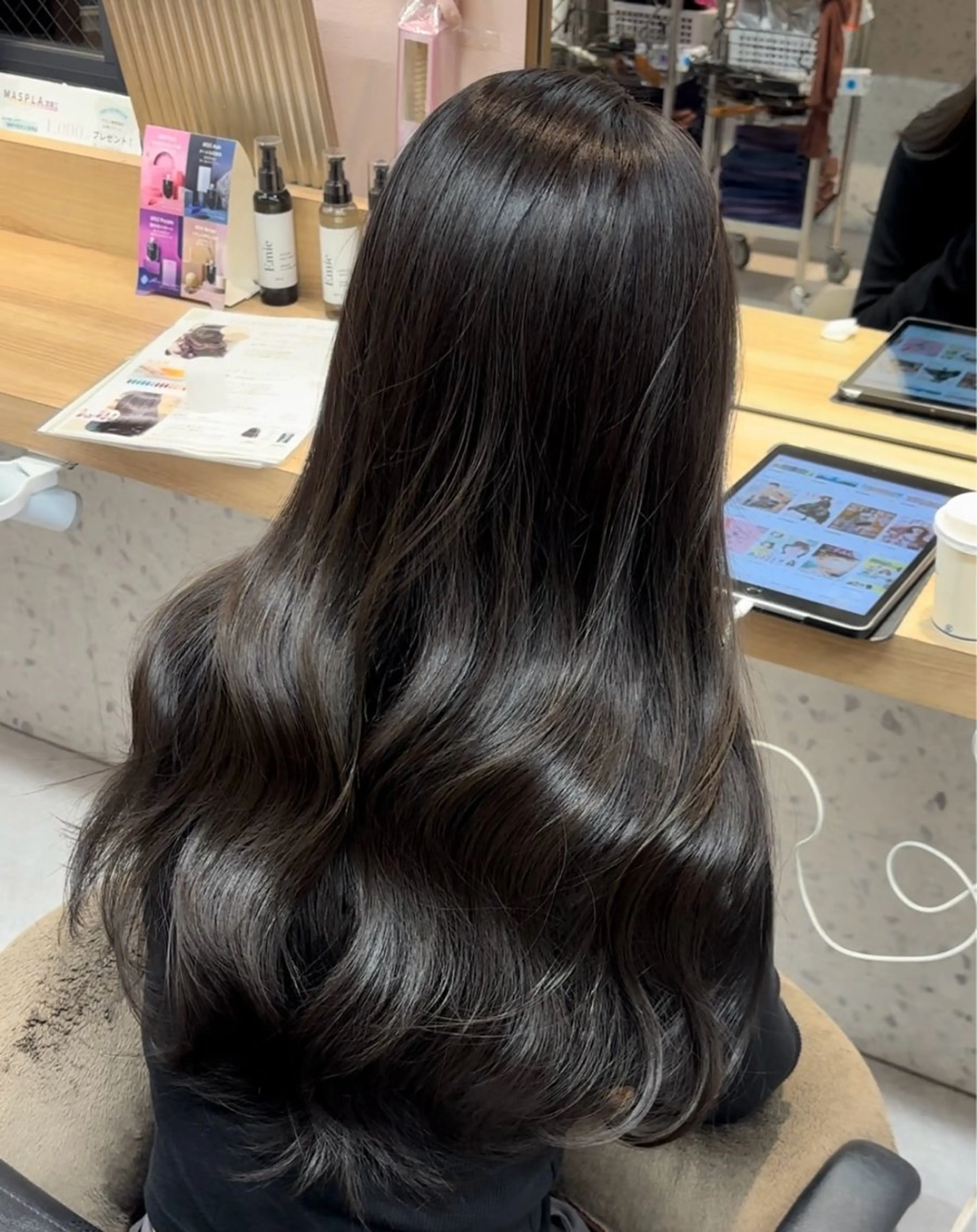 カラー ヘアカラー トリートメント 韓国♡レイヤーカット ayanoのヘアスタイル