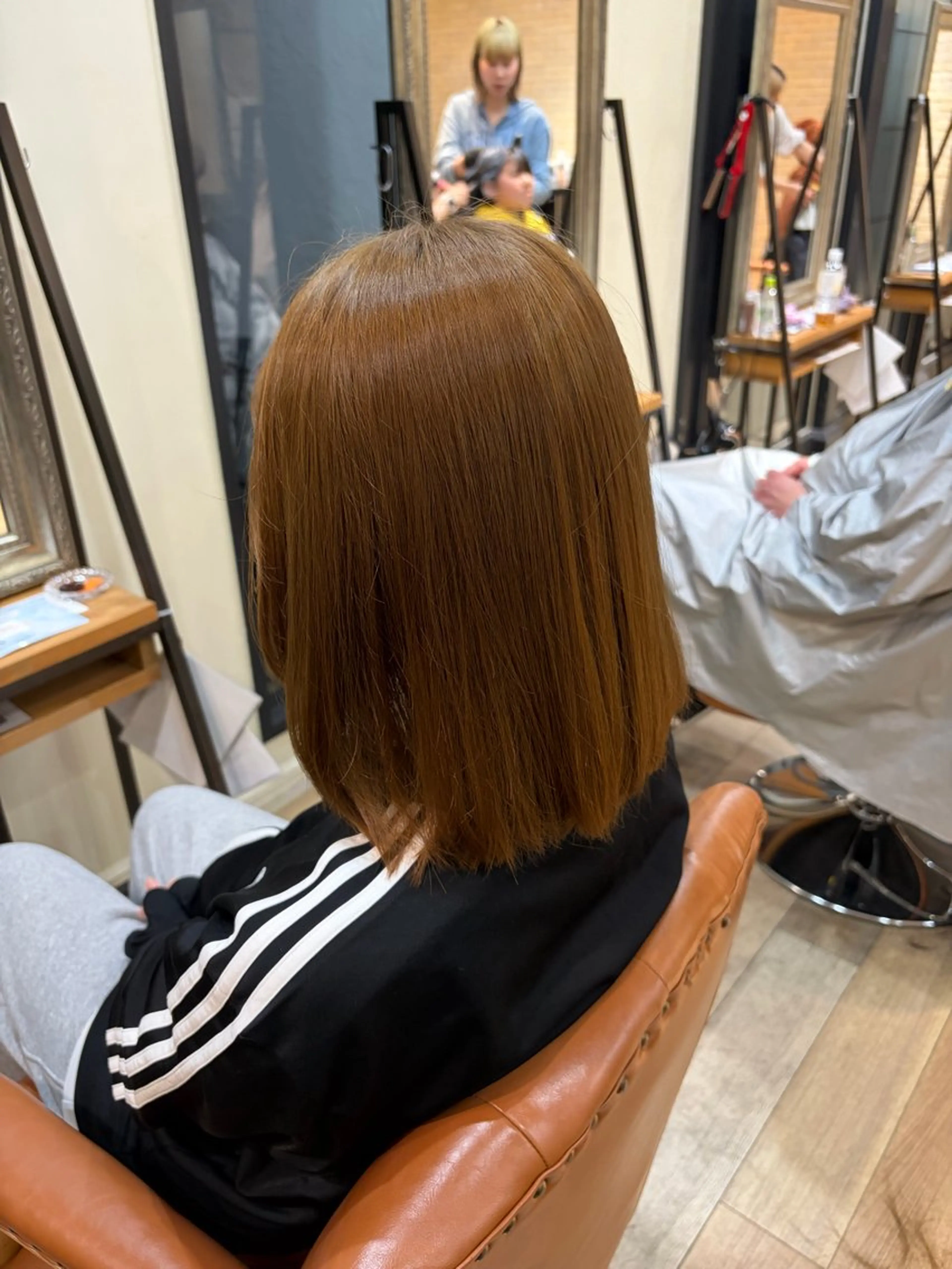 ミディアム ななか /KOKOROのヘアスタイル