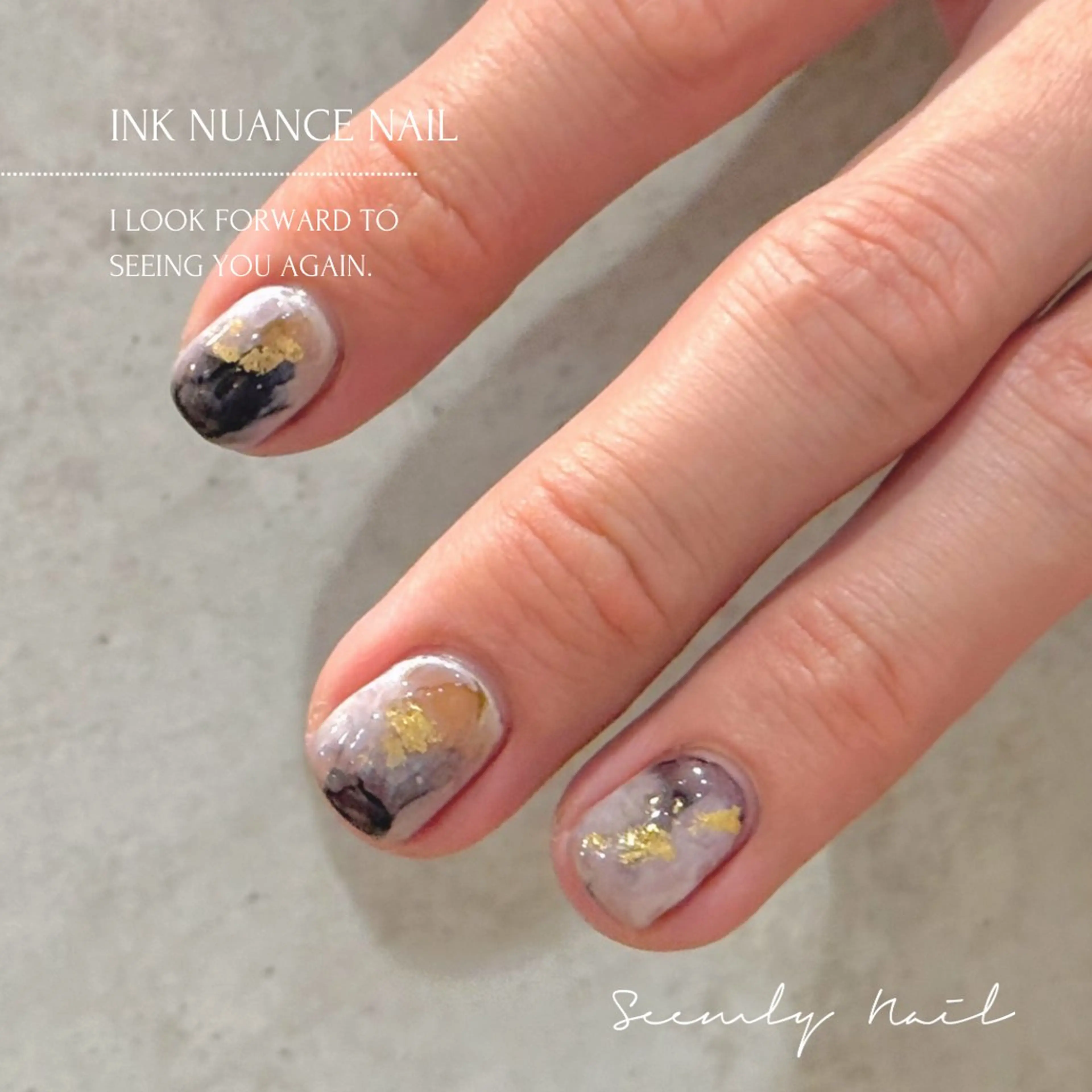 ネイル ジェルネイル マグネットネイル パラジェル 冬ネイル Seemly 千田町店所属・フラワーパラジェル 🌸シームリーエミのネイルデザイン