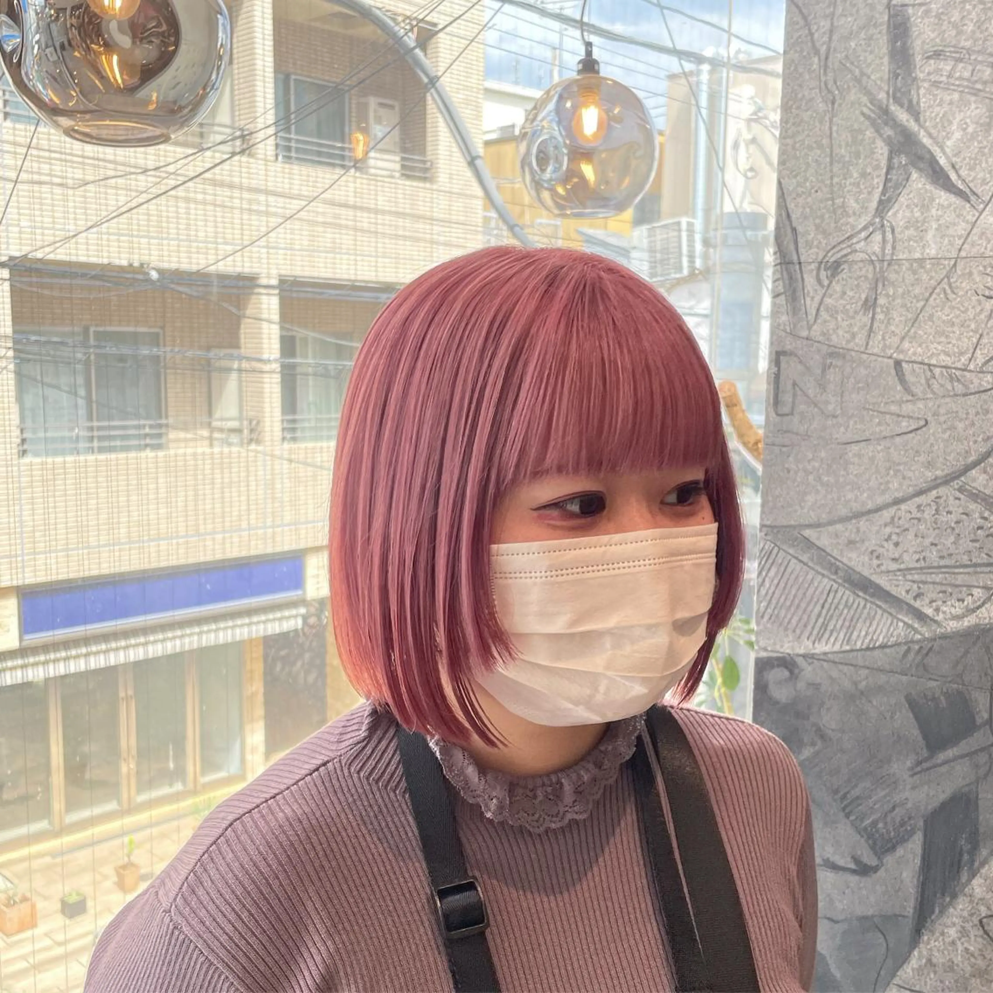 ショート カラー NATSUMI 🐻‍❄️🤍のヘアスタイル