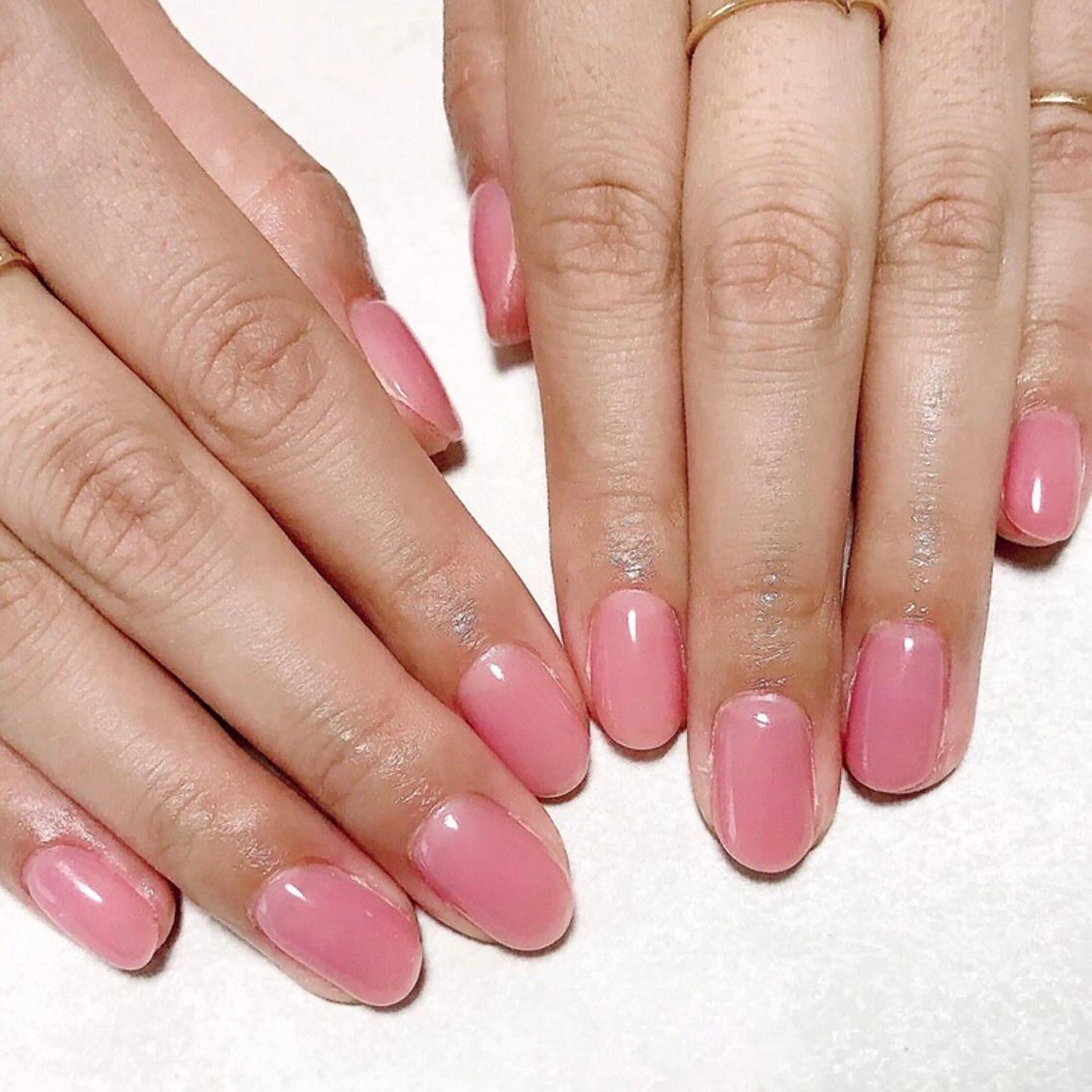 ネイル ピンク 春ネイル ハンドネイル Mogu nail 二子玉川のネイルデザイン