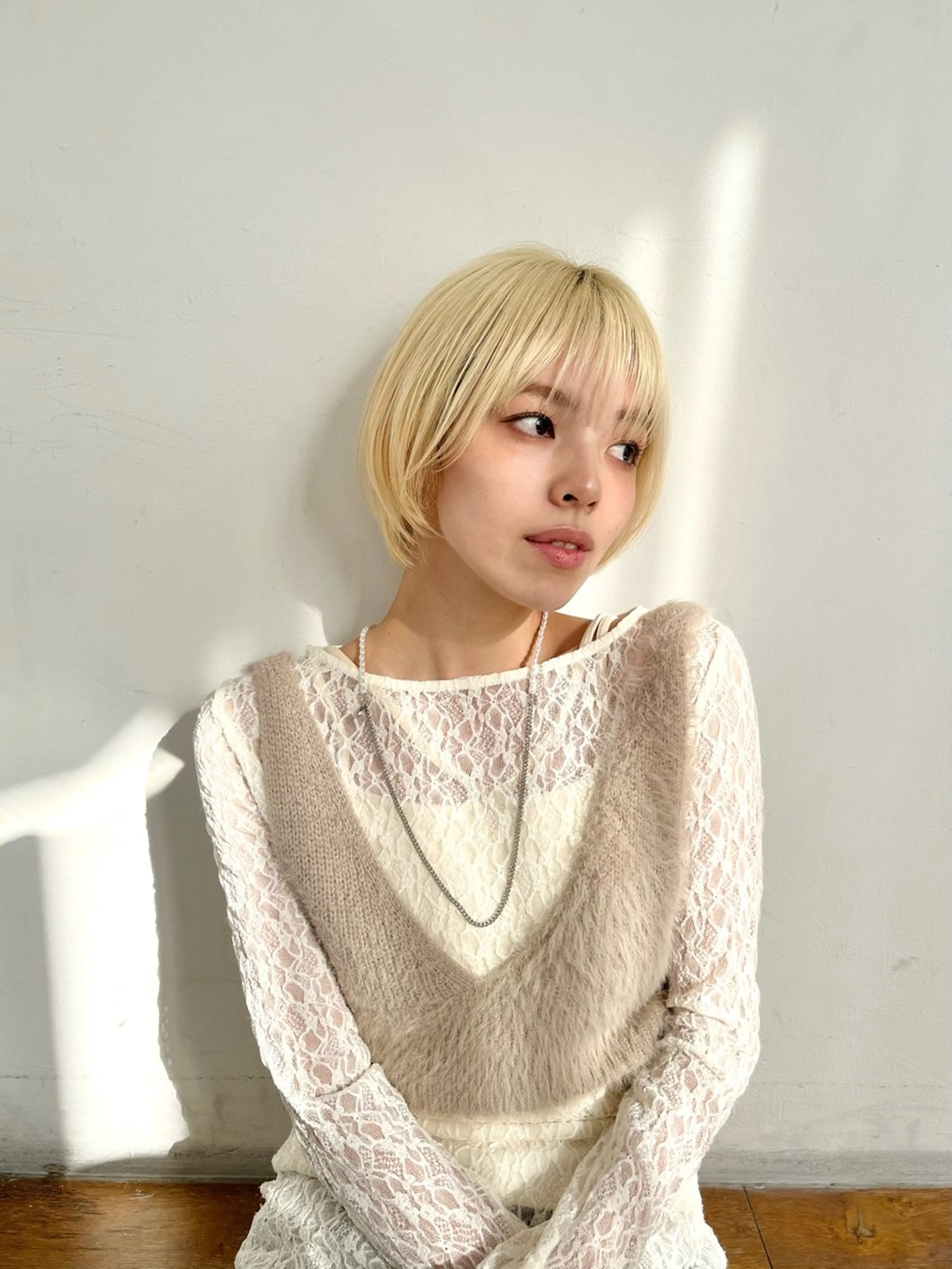 ショート 暖色カラー/似合わせ カット/名古屋/辻のヘアスタイル