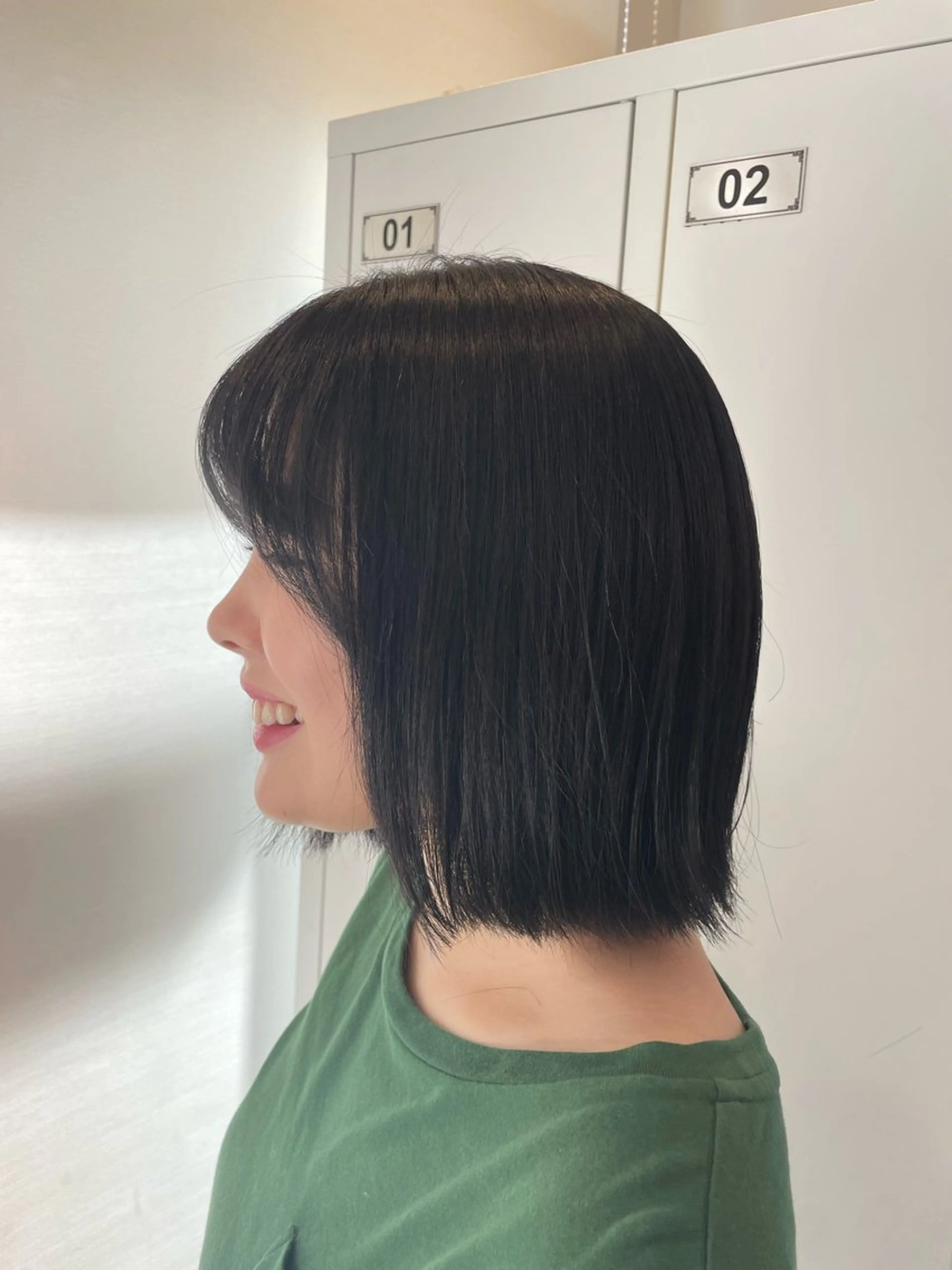 ミディアム ヘアカラー みやした もあのヘアスタイル