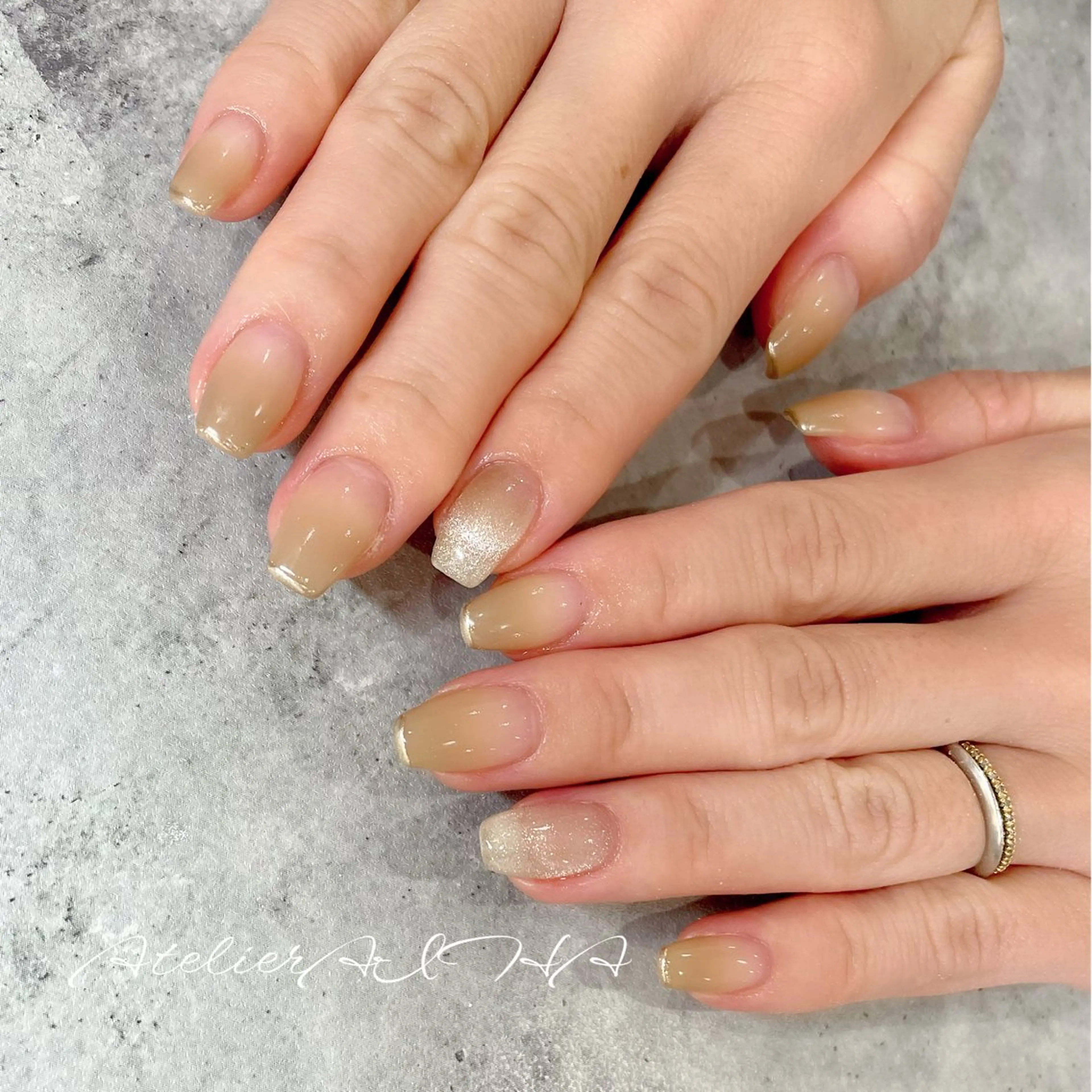 ネイル ハンドネイル アトリエAIHA所属・アトリエAIHA★ フィルイン推奨サロンのネイルデザイン