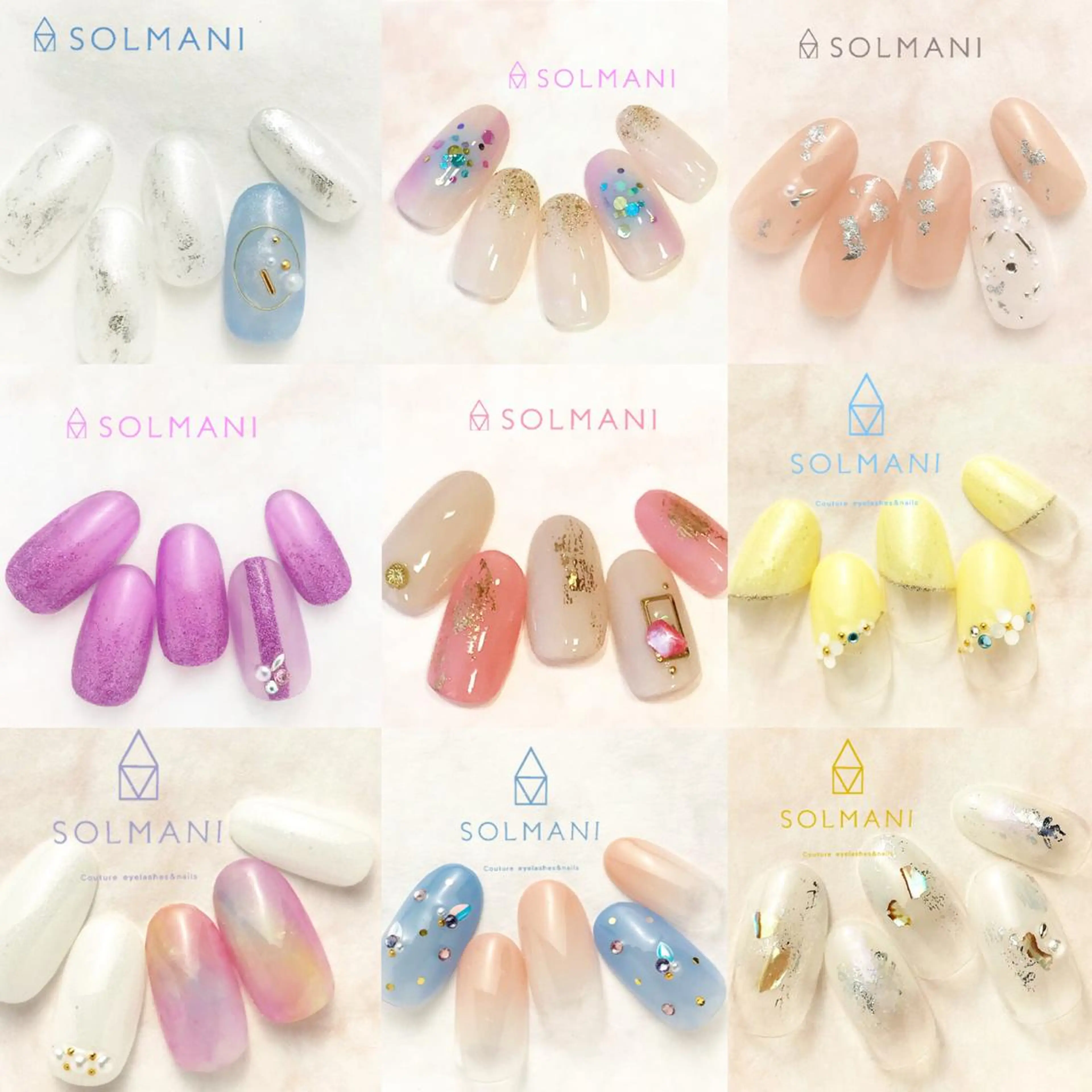 ネイル SOLMANI 予約担当のネイルデザイン