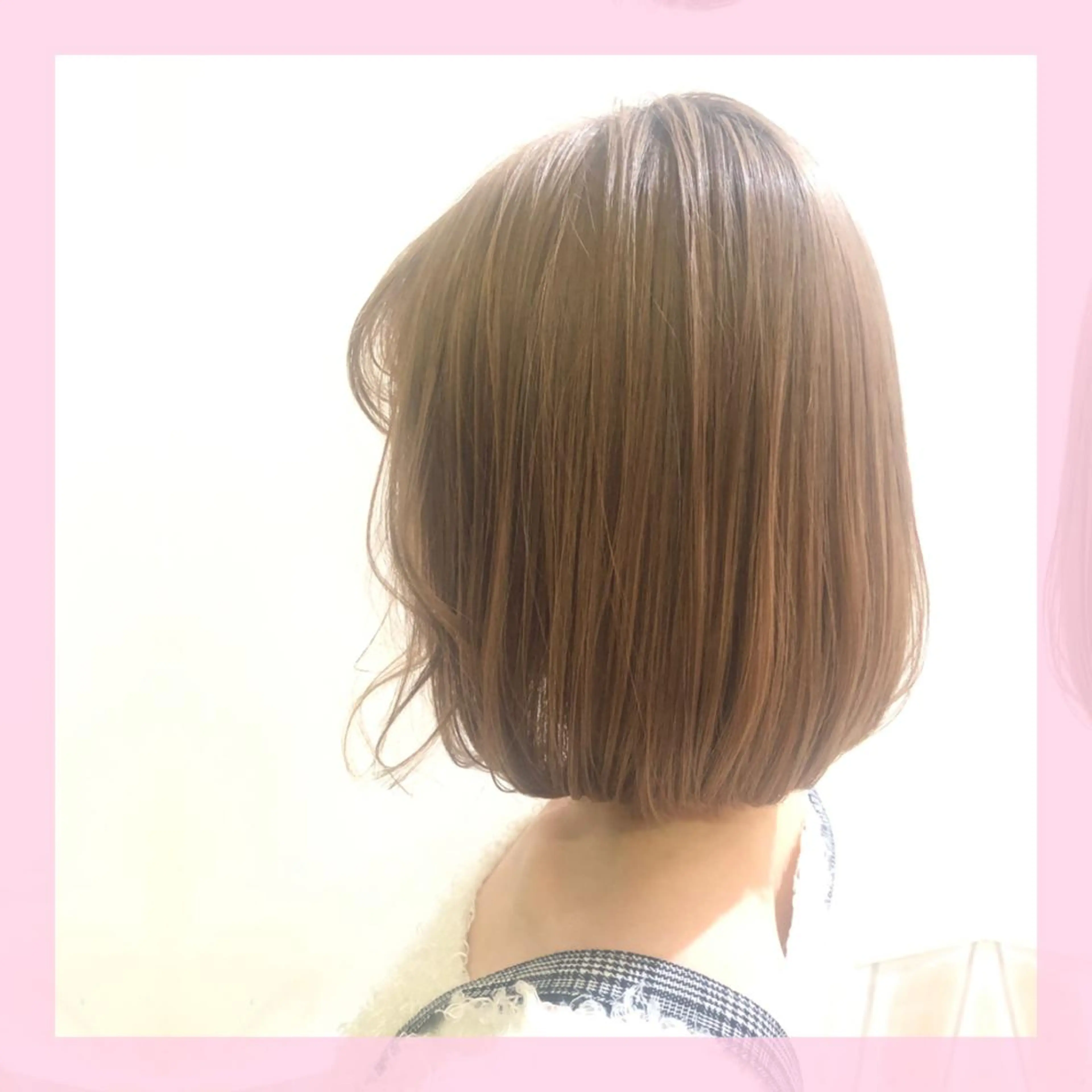 ショート カラー ベージュカラー 透明感カラー カット ヘアカラー plum.所属・🍒前川 🍒のヘアスタイル
