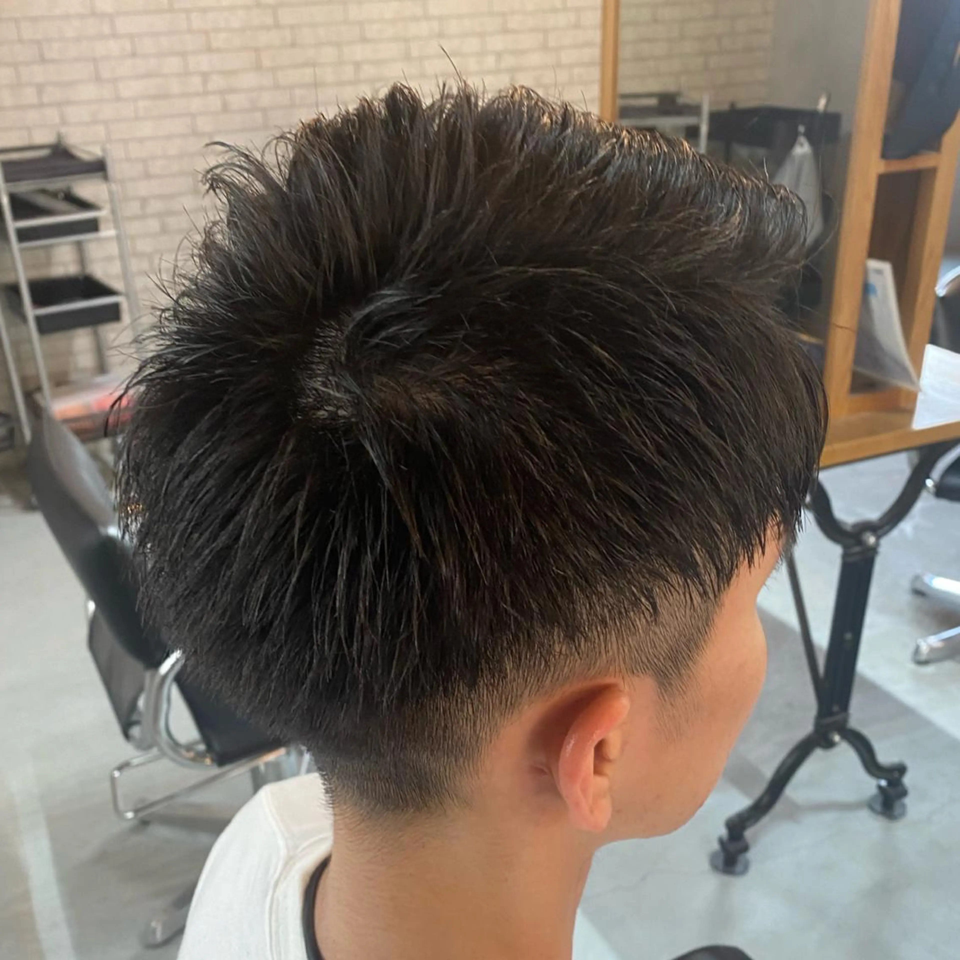 【メンズ集まれ！】　カット＋アイブロウワックスの写真