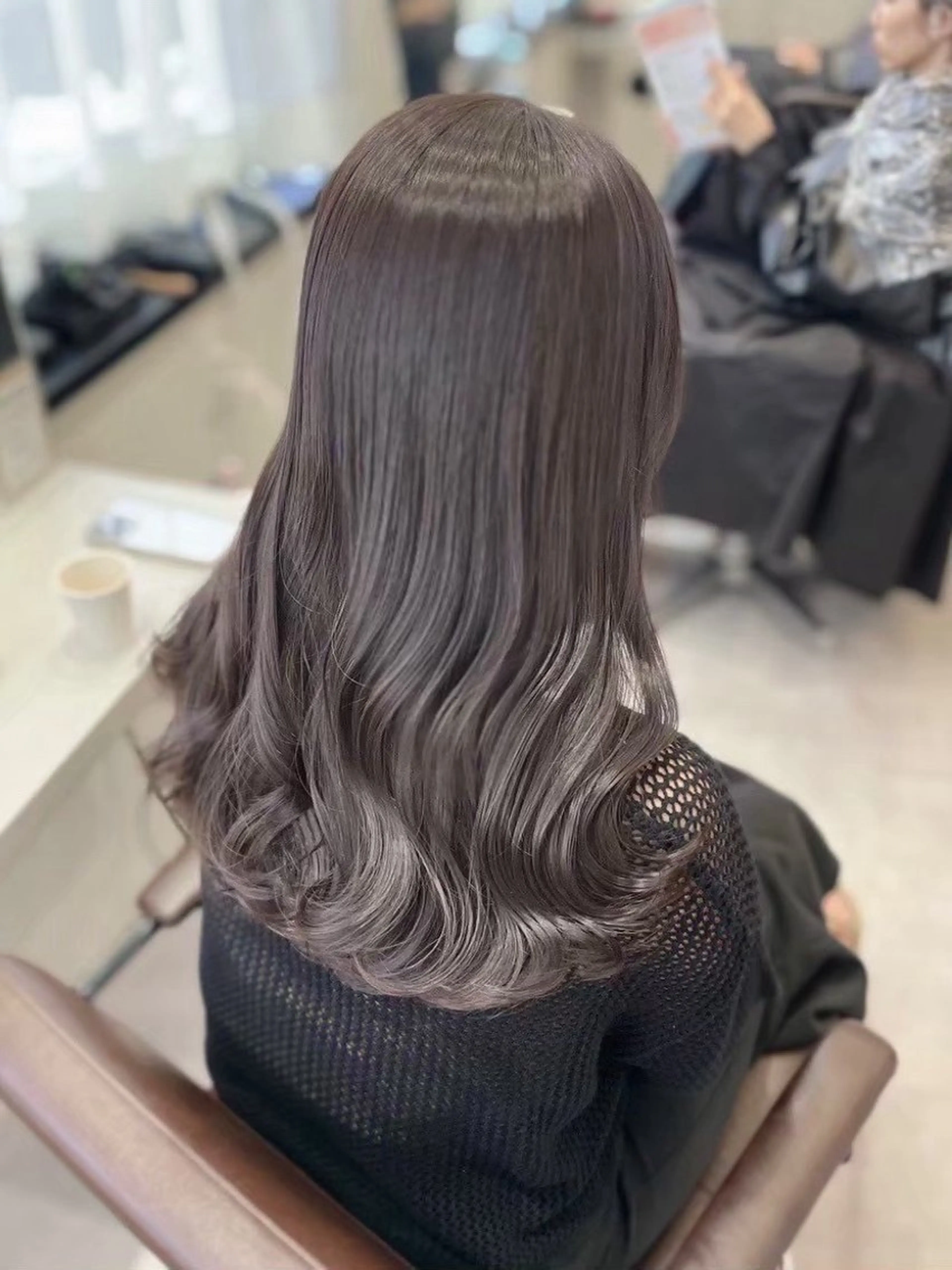 セミロング 神戸三宮 misakiのヘアスタイル