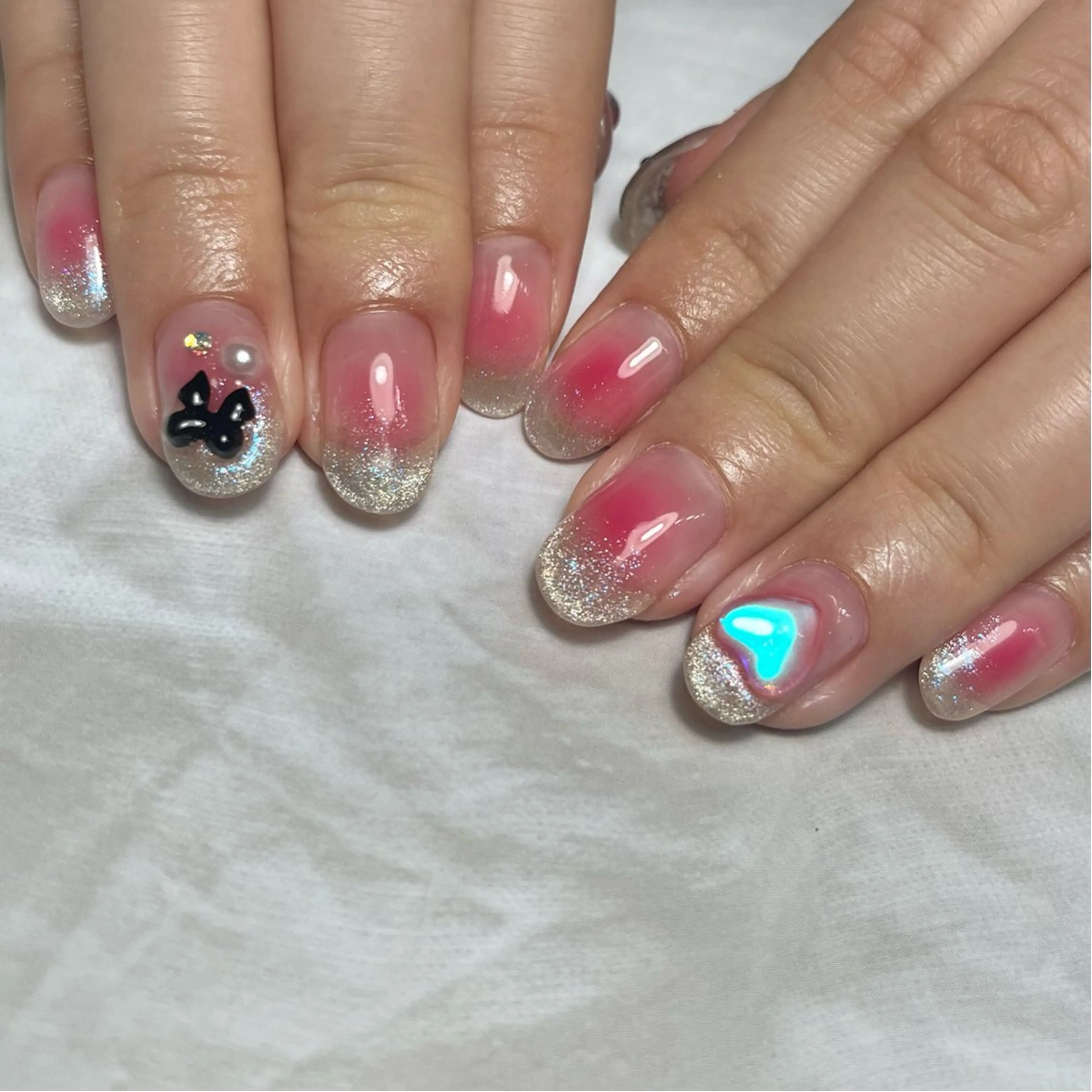 ネイル チークネイル ハンドネイル scr nailのネイルデザイン