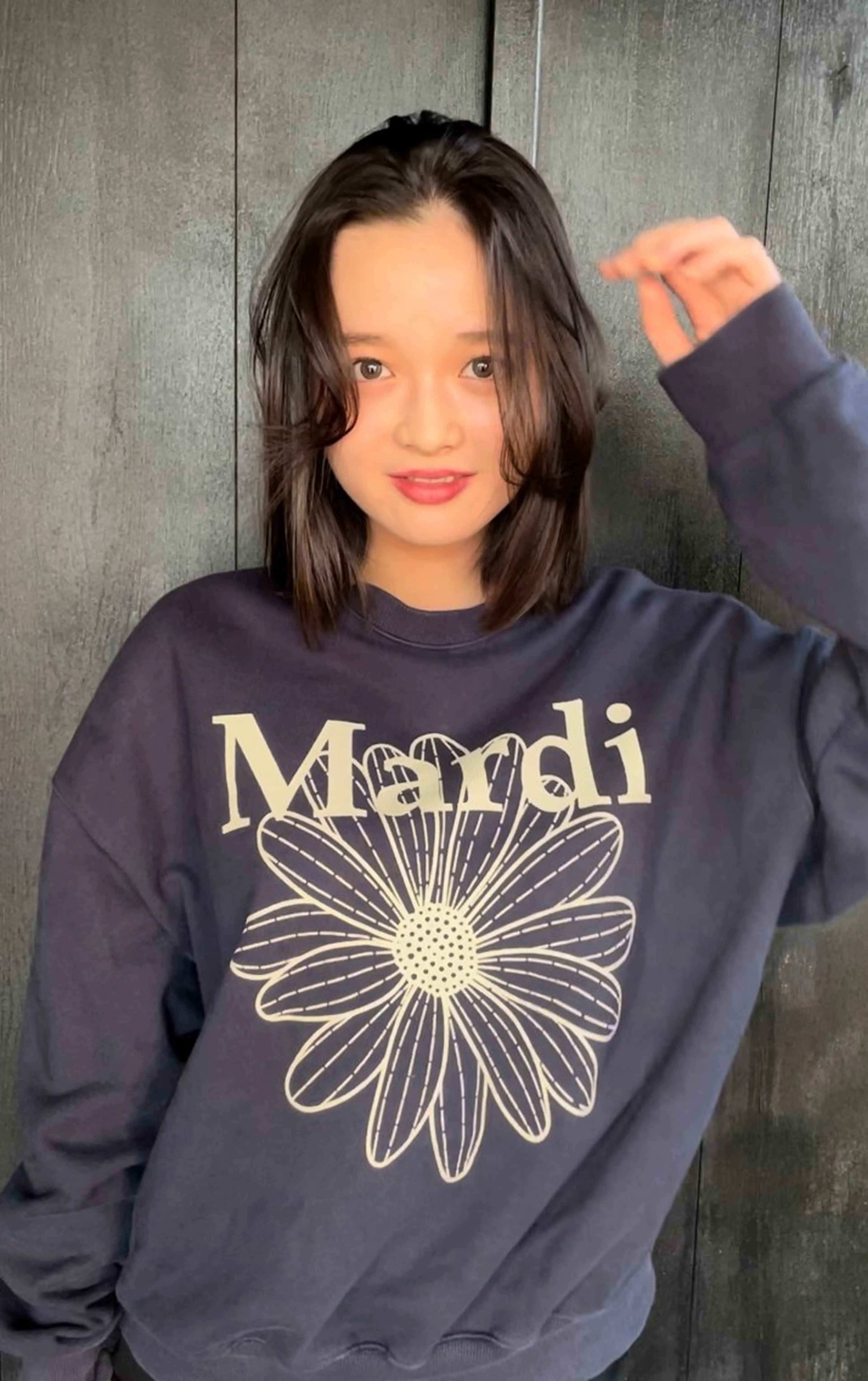 ミディアム カラー 太田 妃香/岡崎美容室のヘアスタイル