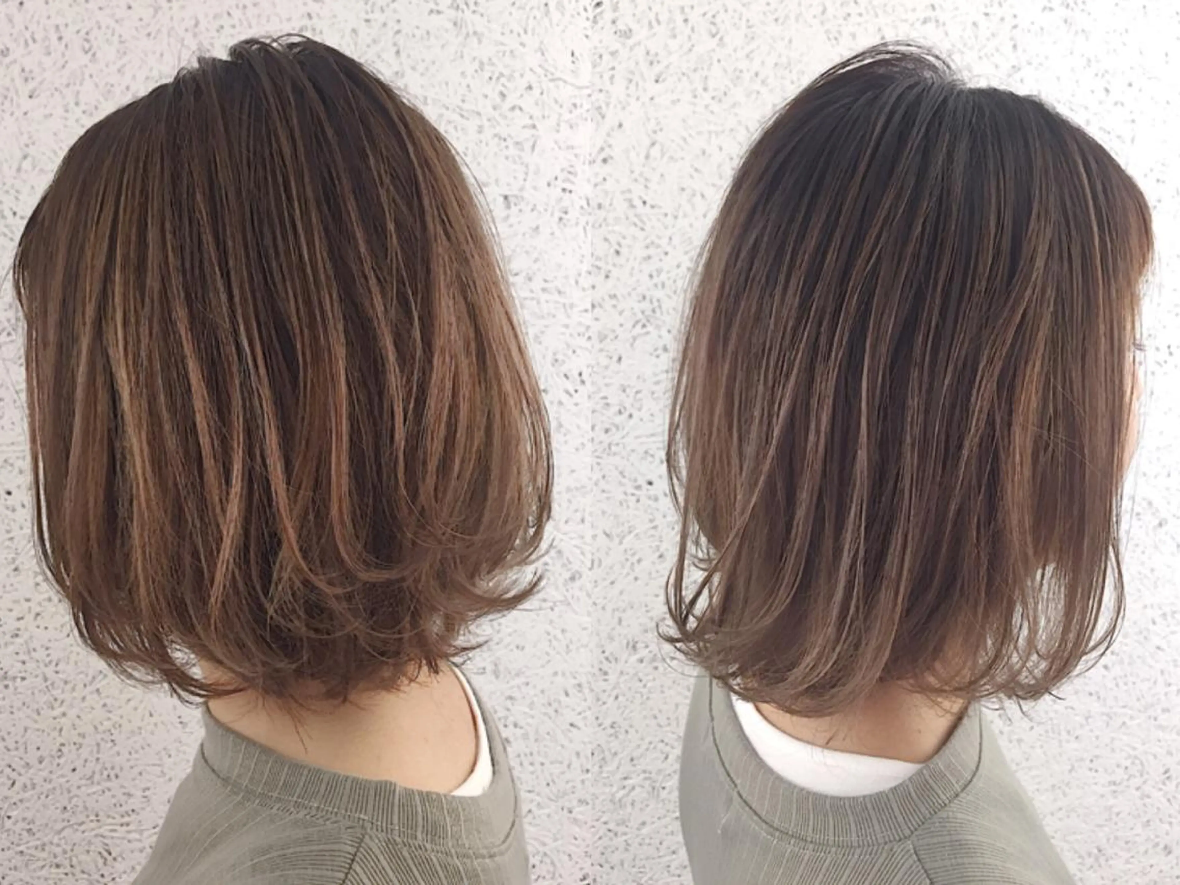 ミディアム カラー ヘアアレンジ ブリーチ ケアブリーチ グラデーションカラー グレージュ ハイライトカラー ヘアカラー トリートメント ヘアセット ✨ハイクオリティ✨ 山本香也のヘアスタイル