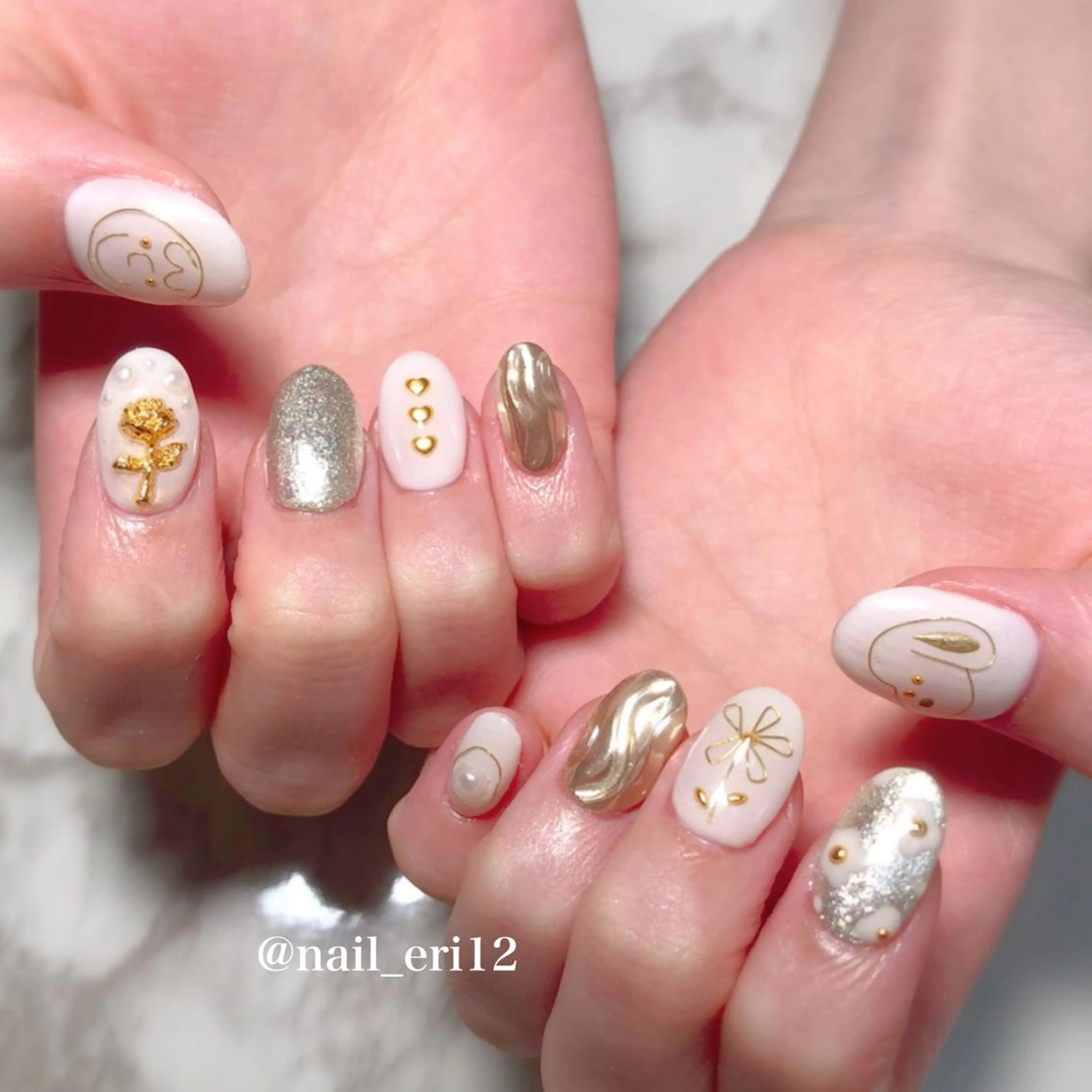 ネイル nail salon &e eriのネイルデザイン