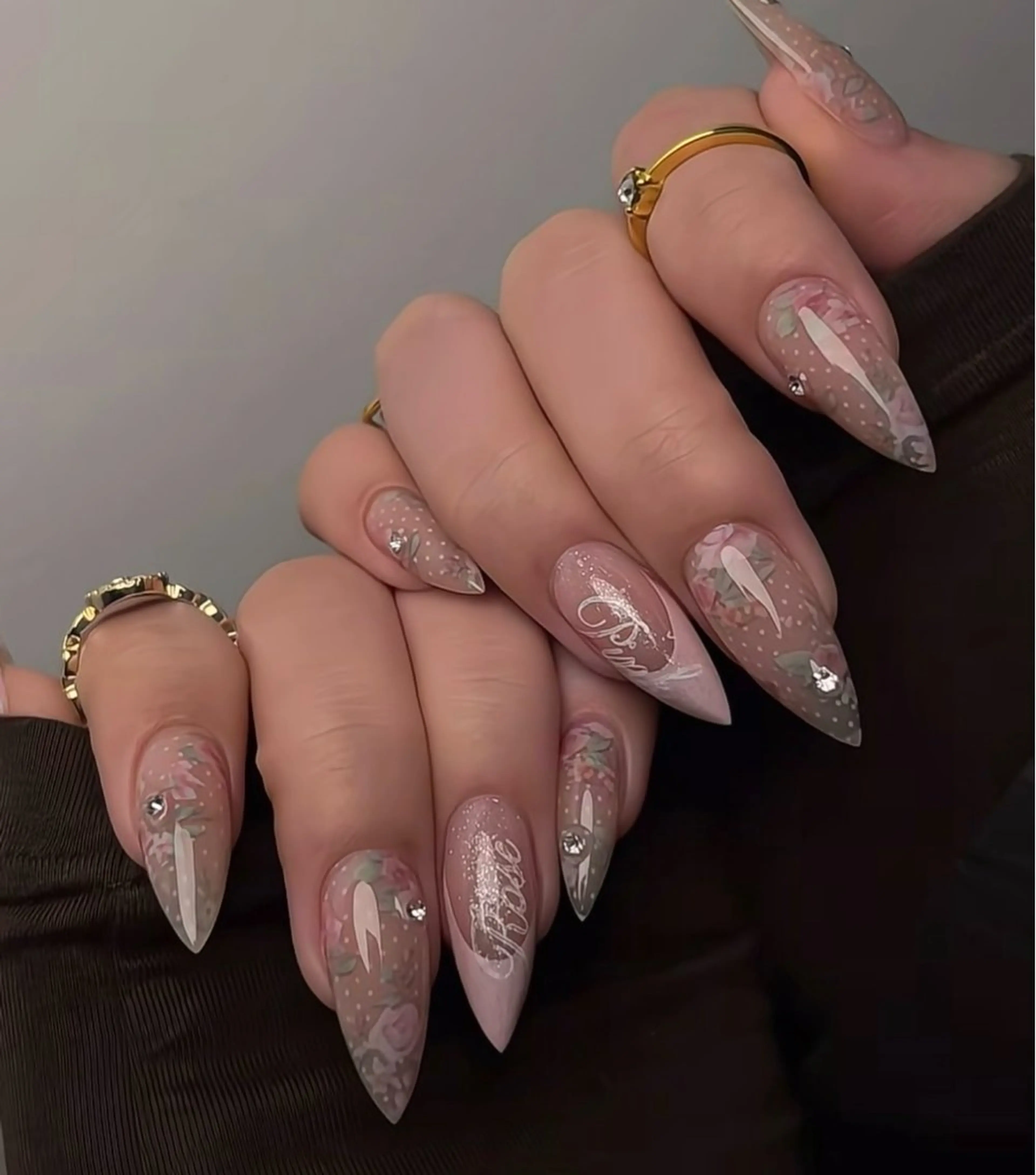 ネイル ハンドネイル 長さだし専門店 M2　rikaのネイルデザイン