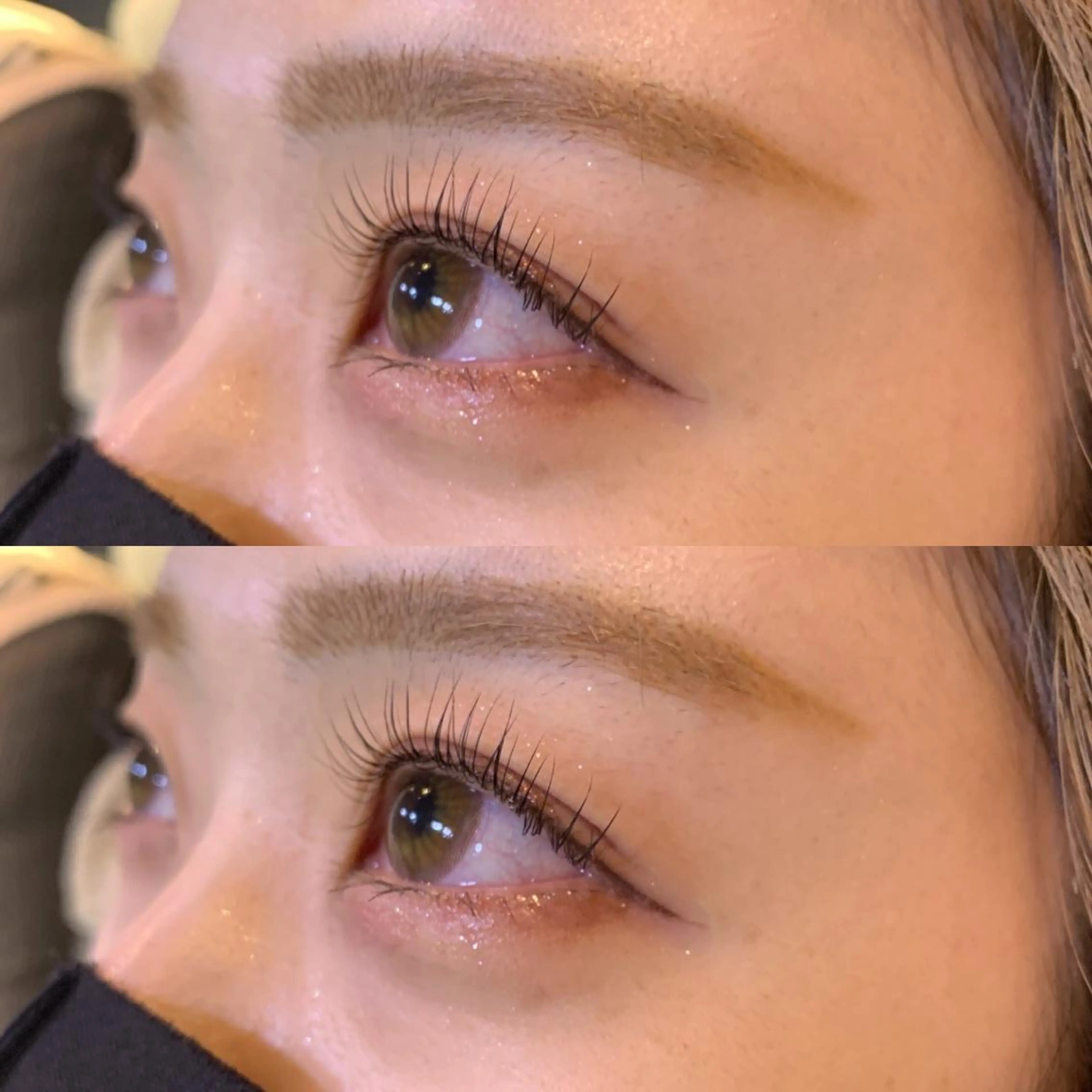 マツエク・マツパ ﾎｯﾄﾍﾟｯﾊﾟｰ に移行中【かな】のヘアスタイル