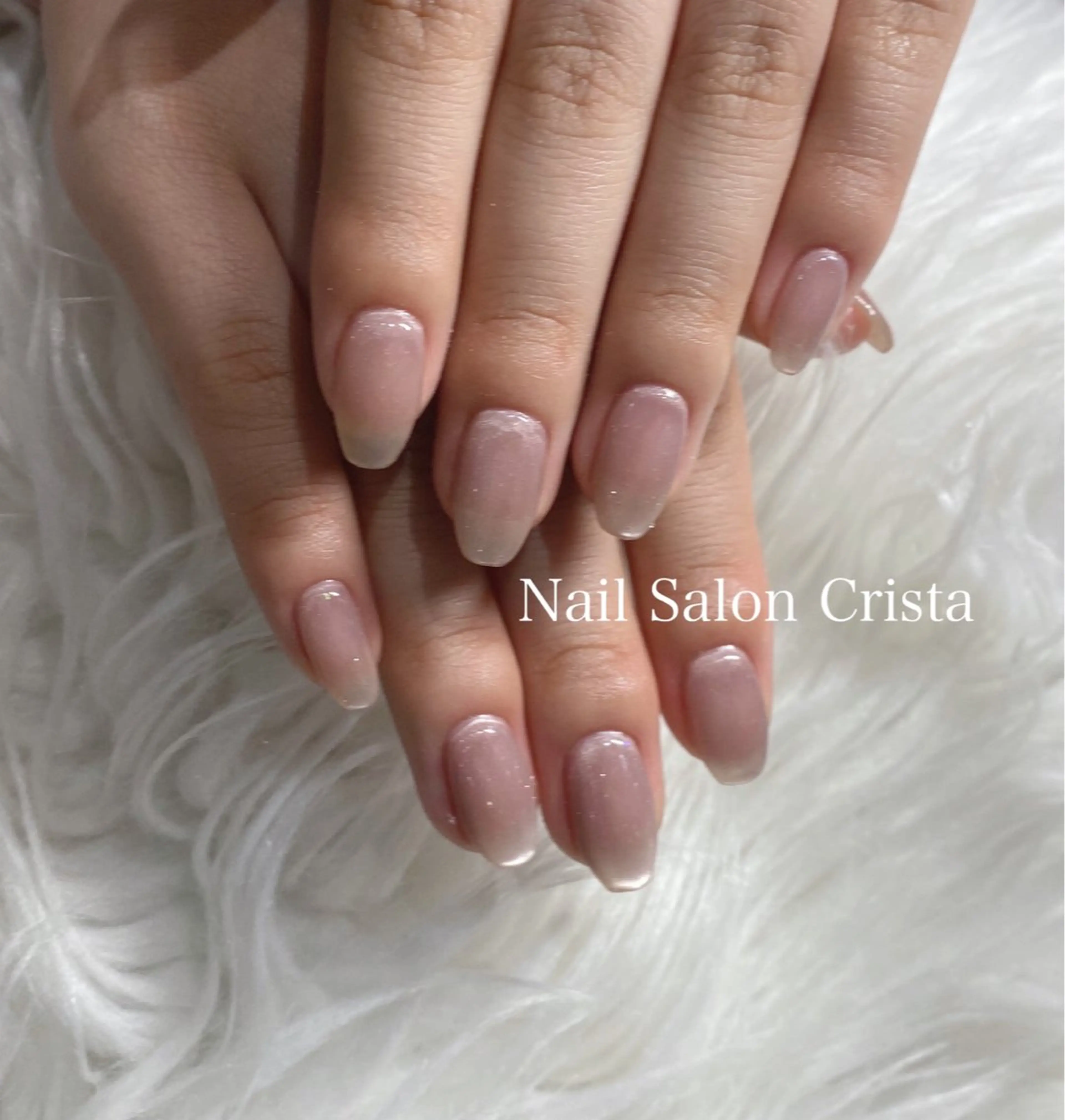 ネイル ジェルネイル マグネットネイル パラジェル ハンドネイル CRISTA所属・CRISTA MOMOのネイルデザイン