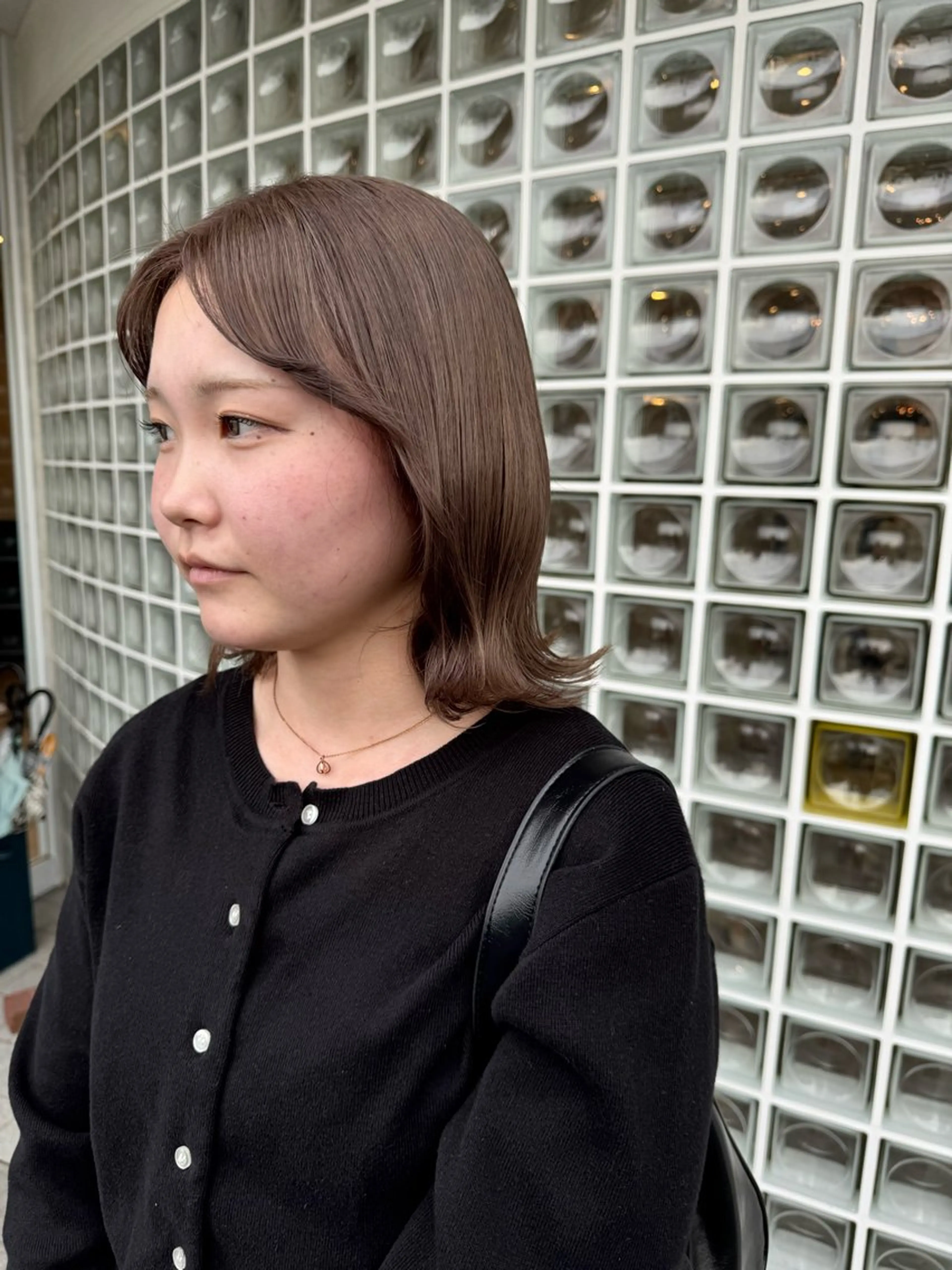 ミディアム ヘアカラー トリートメント lag by  シゲルカットクラブ　神田久志本店所属・清原 佳乃のヘアスタイル