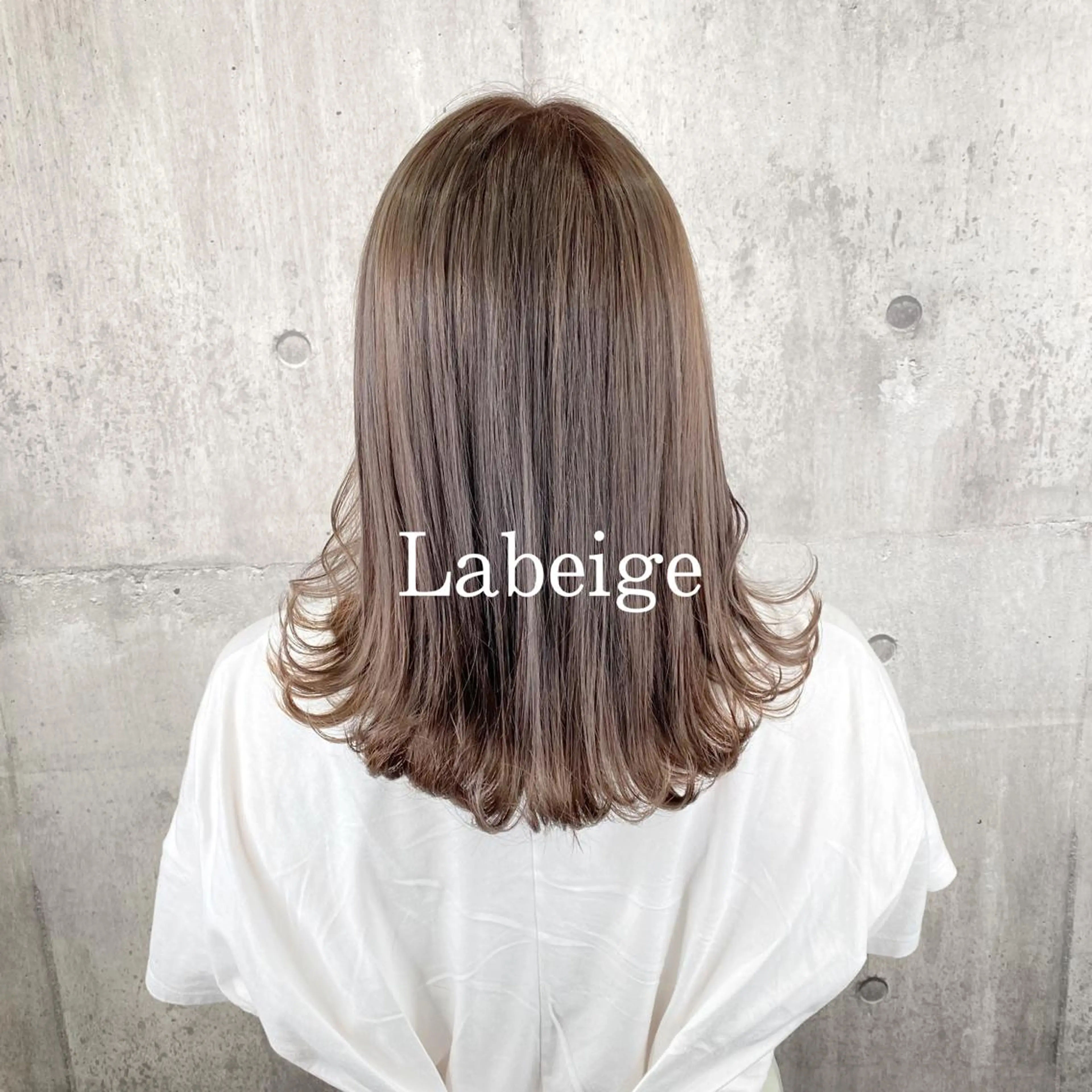 セミロング カラー supbytomee所属・カラー特化型サロン #SUP.のヘアスタイル