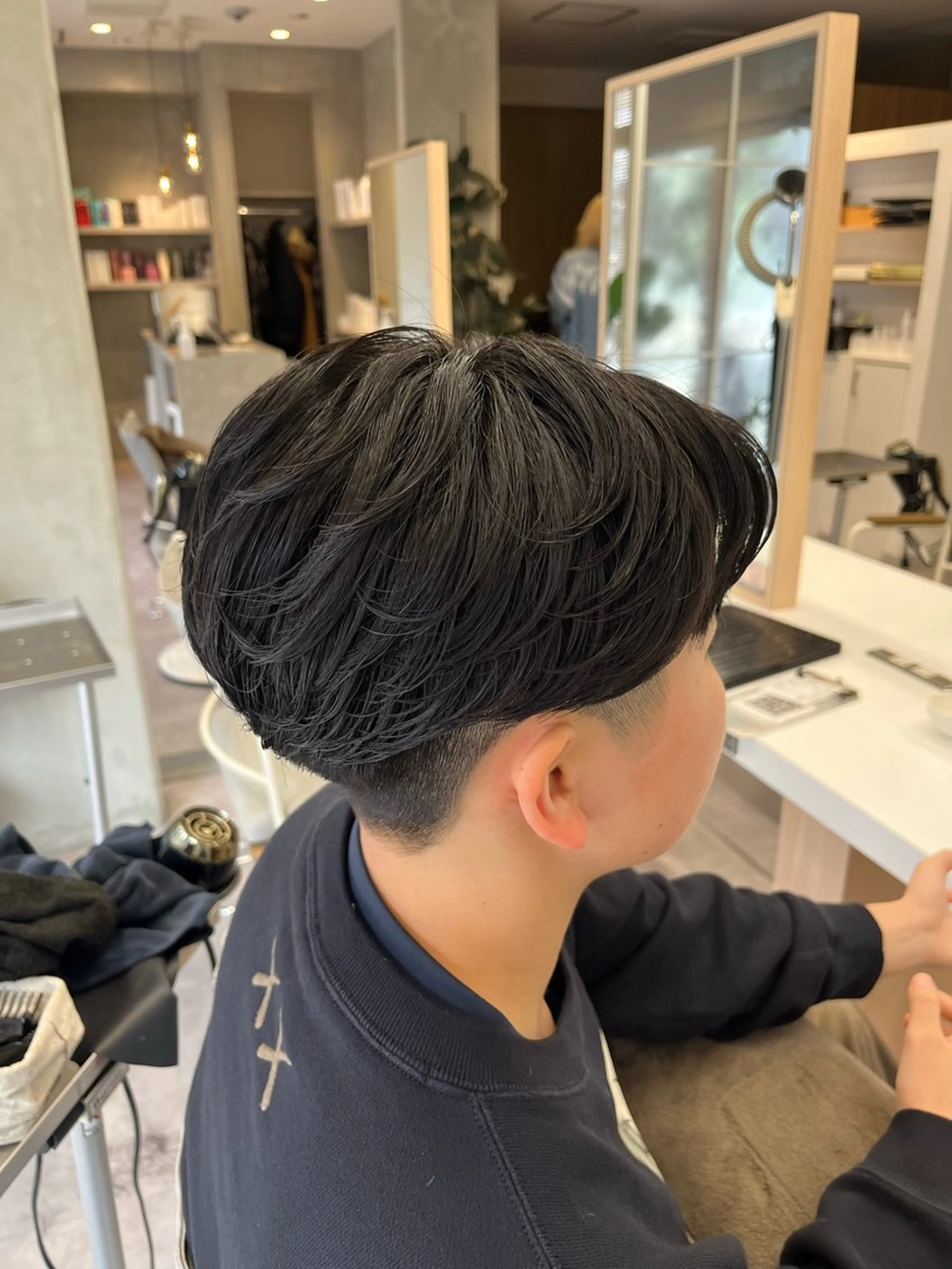 パーマ メンズ ✂️0円モデル募集中 ❣️坂本詩穂🌟彡のヘアスタイル