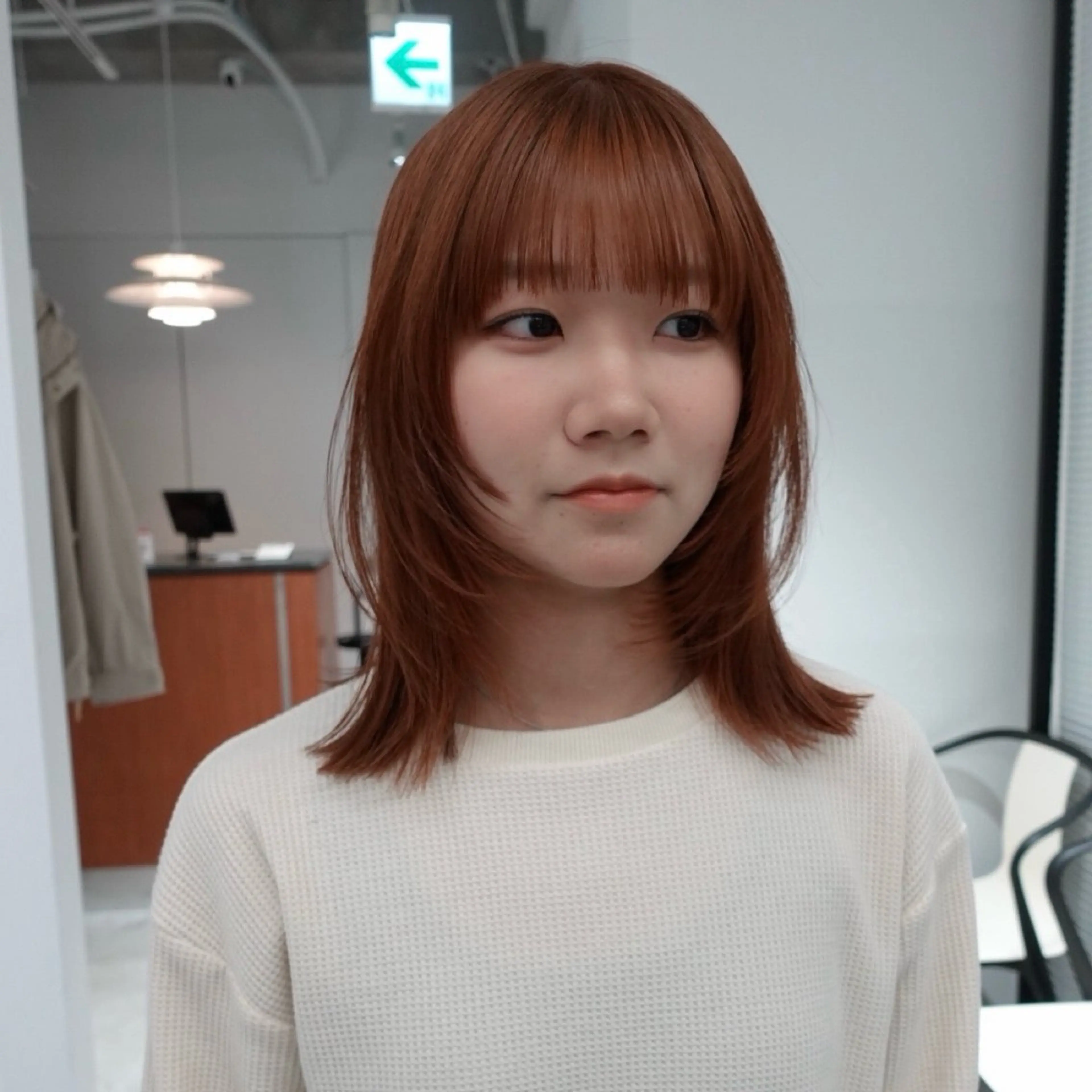 🎮バングカット+ワンカラー🖤初回限定！30%off！の写真