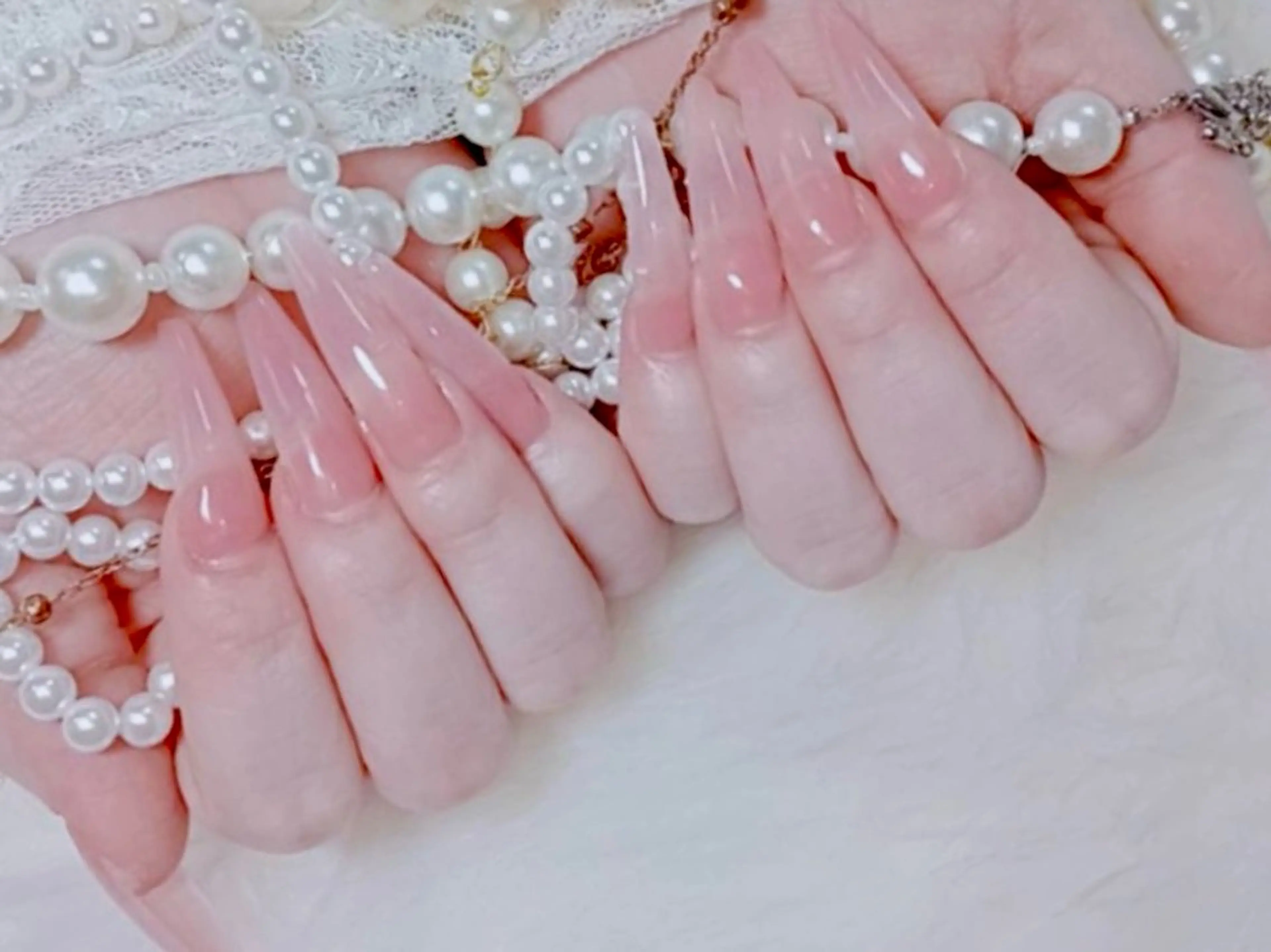 セミロング Hanaai Salon新大久保店のネイルデザイン