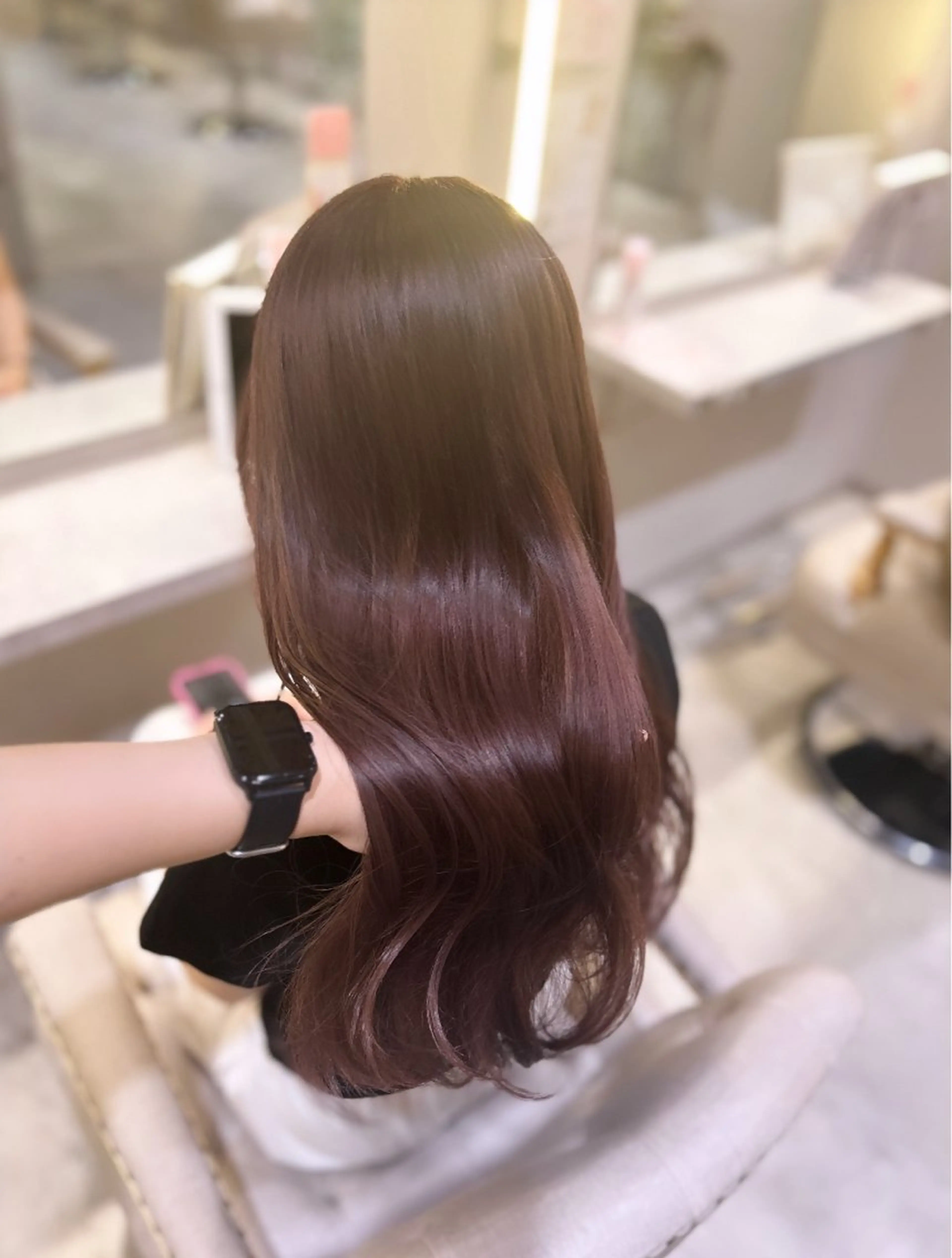 ロング カラー ヘアカラー 🐰🎀艶髪特化 yuzuka🎀🐰のヘアスタイル