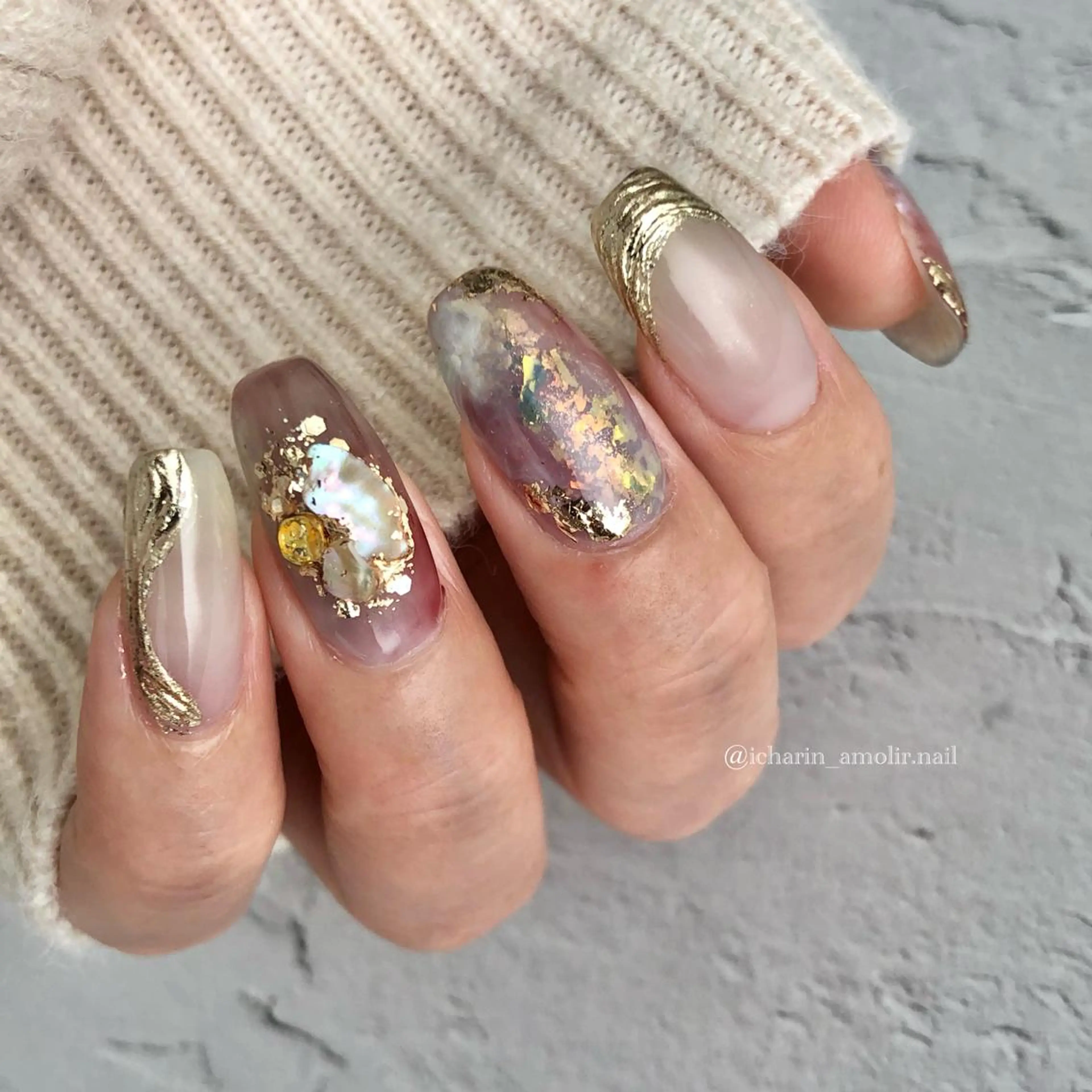 ネイル シンプルネイル EMIKOのネイルデザイン