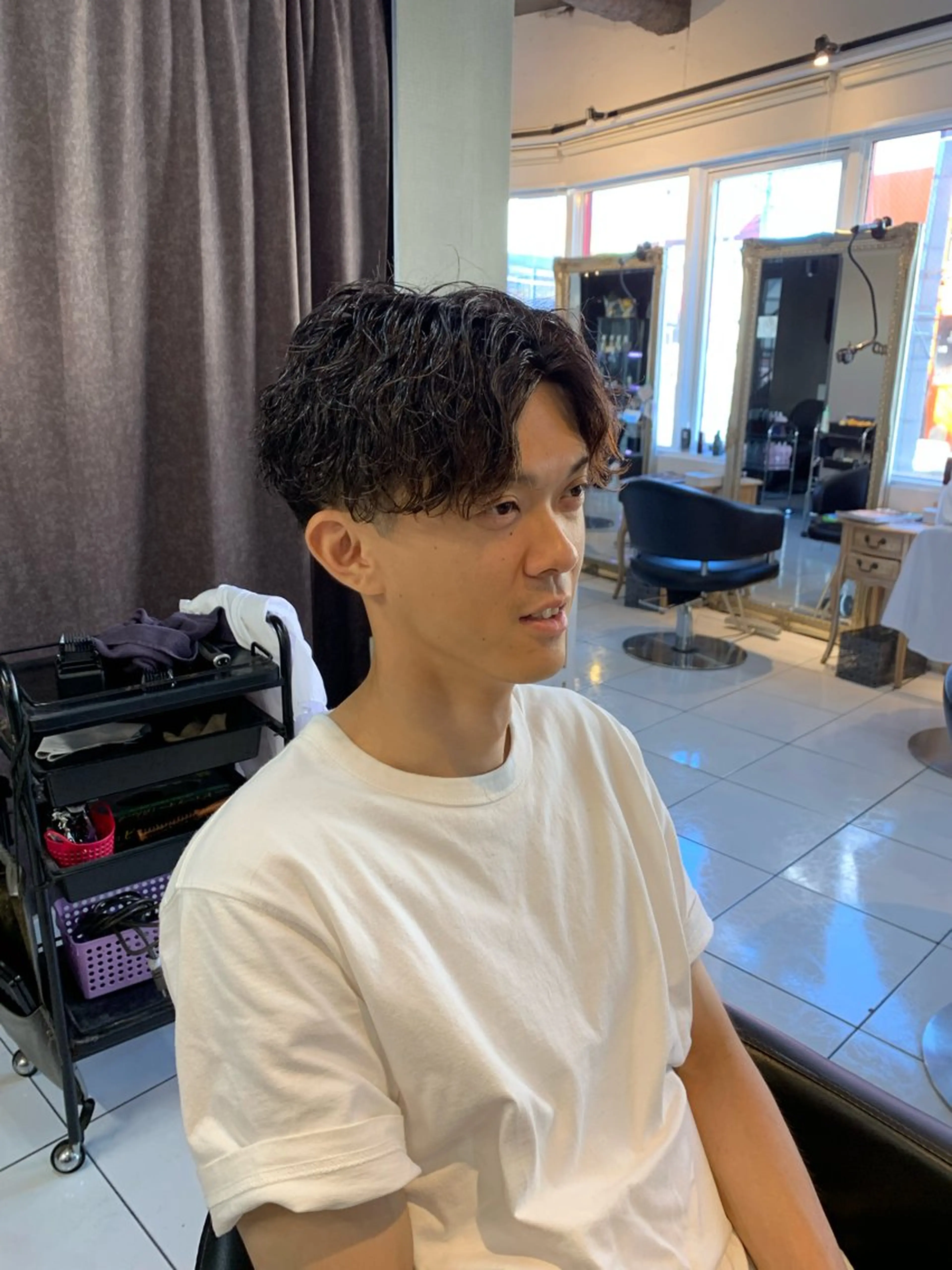 ショート カット パーマ 🔥メンズ特化🔥 佐藤桂崇のヘアスタイル