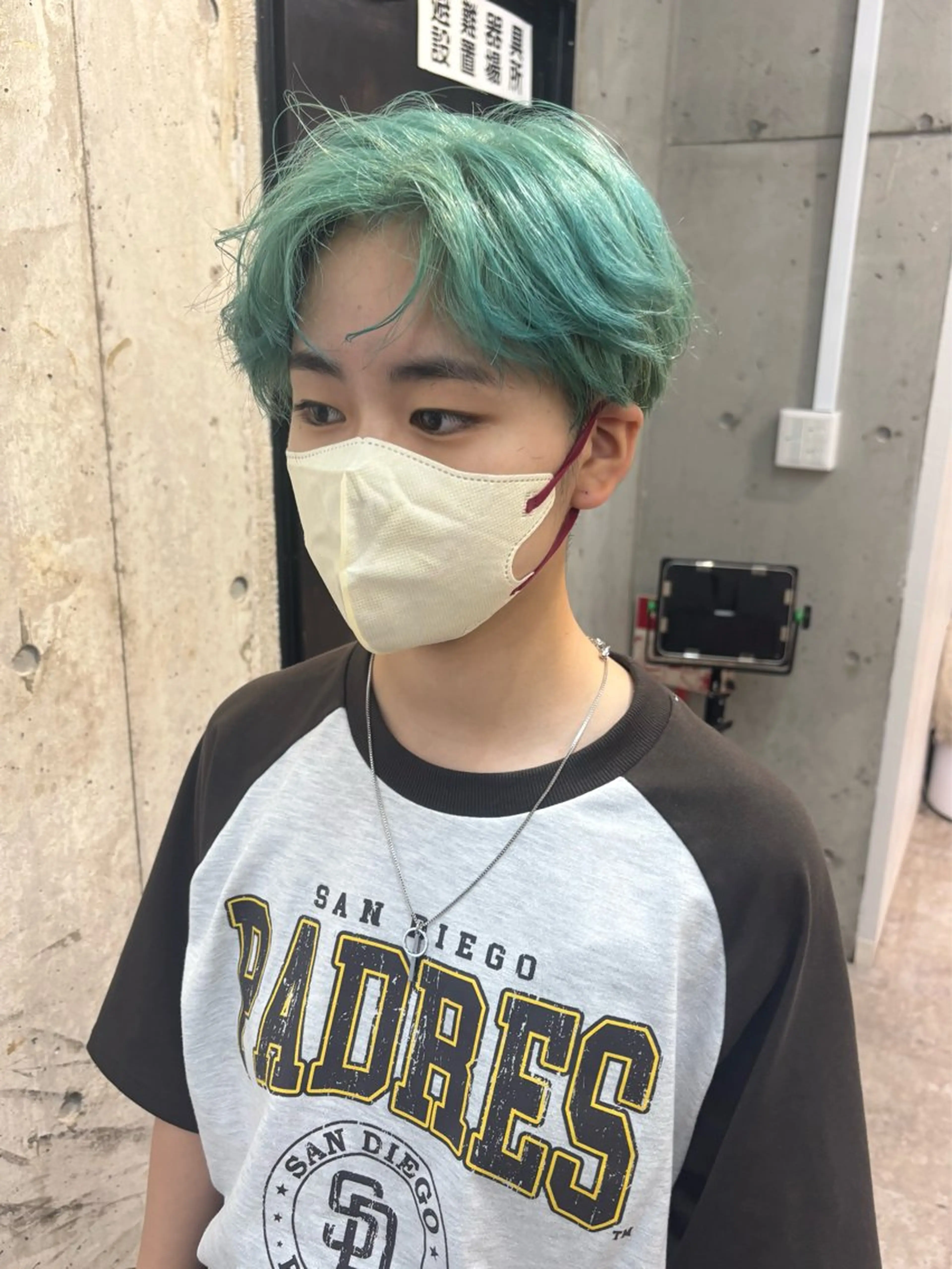 ショート カラー ヘアカラー lani hair salon所属・SHOTO ハイトー ン/デザインカラーのヘアスタイル