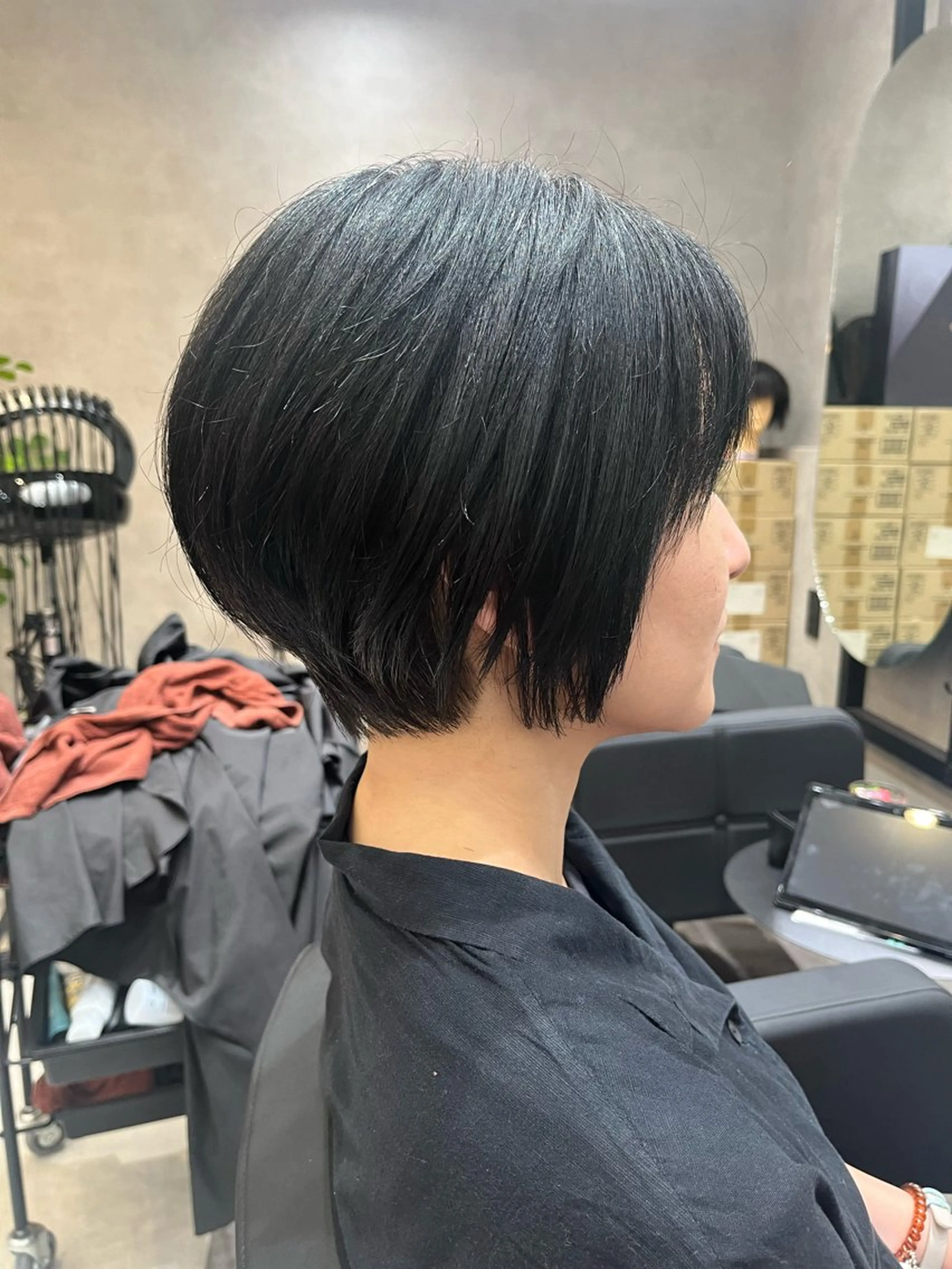 ショート 森本峻介 ボブ/透明感カラーのヘアスタイル