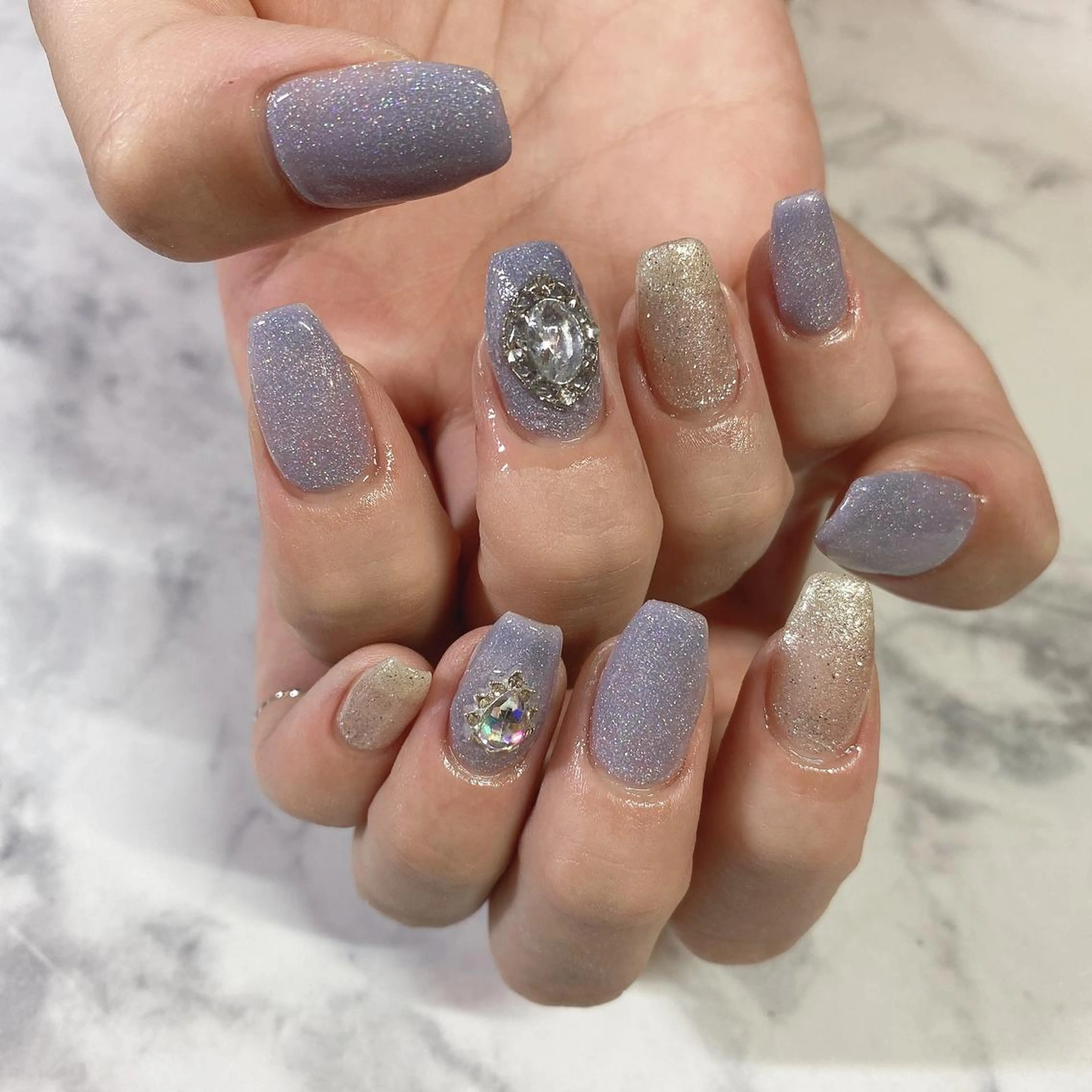 ネイル 持ち込み ハンドネイル ISHIHARA KANAのネイルデザイン